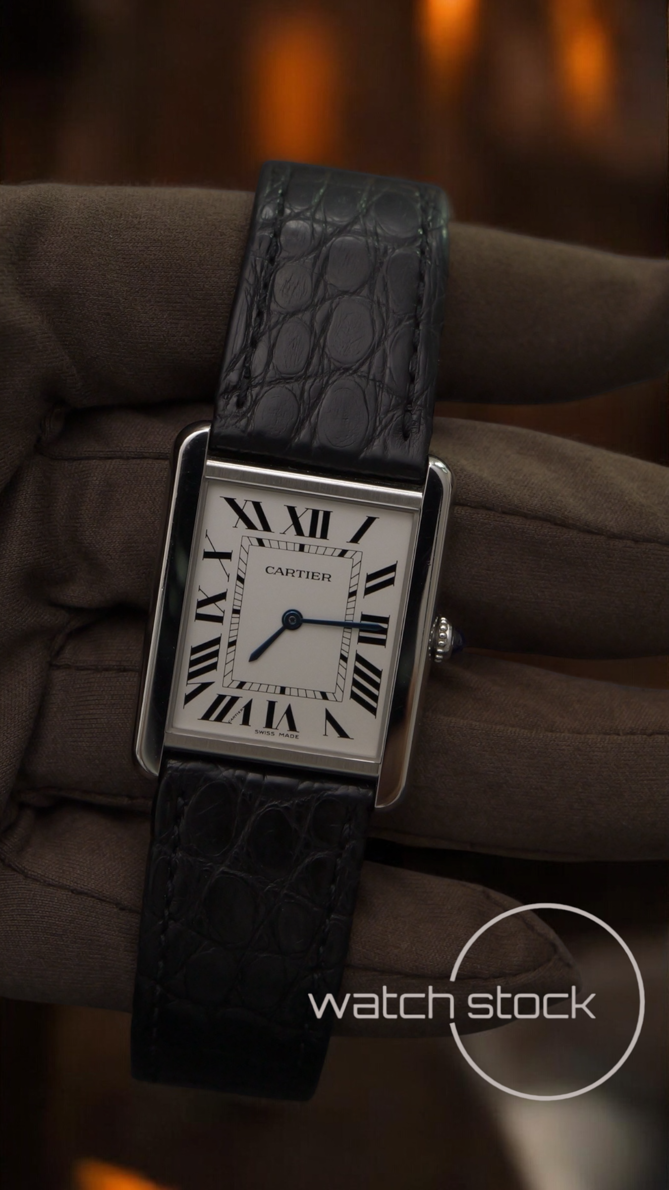 Cartier tank L ref.2715 27x35mm quarz Full set