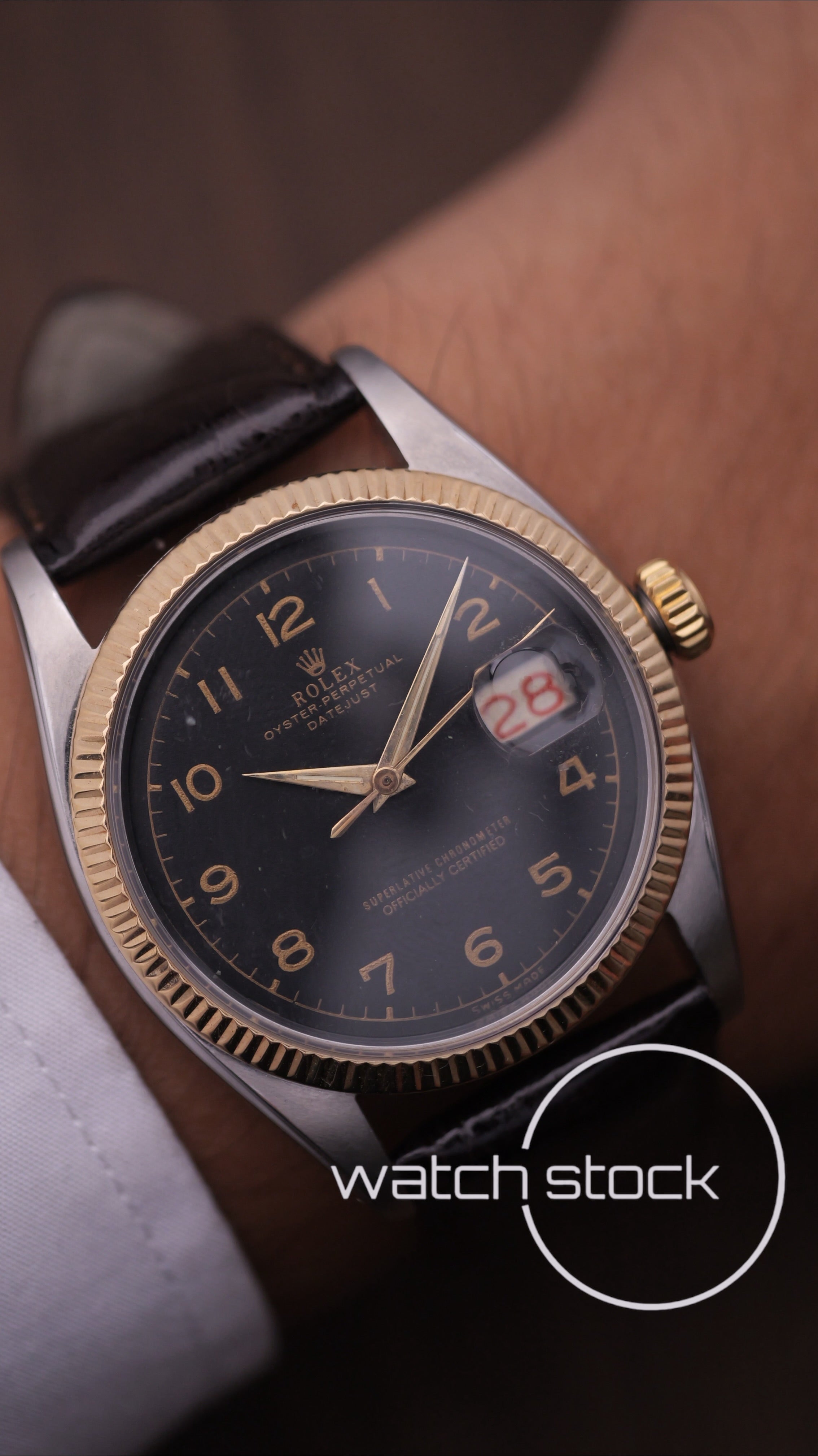 Rolex 6605 Two Tone Re-Dialed