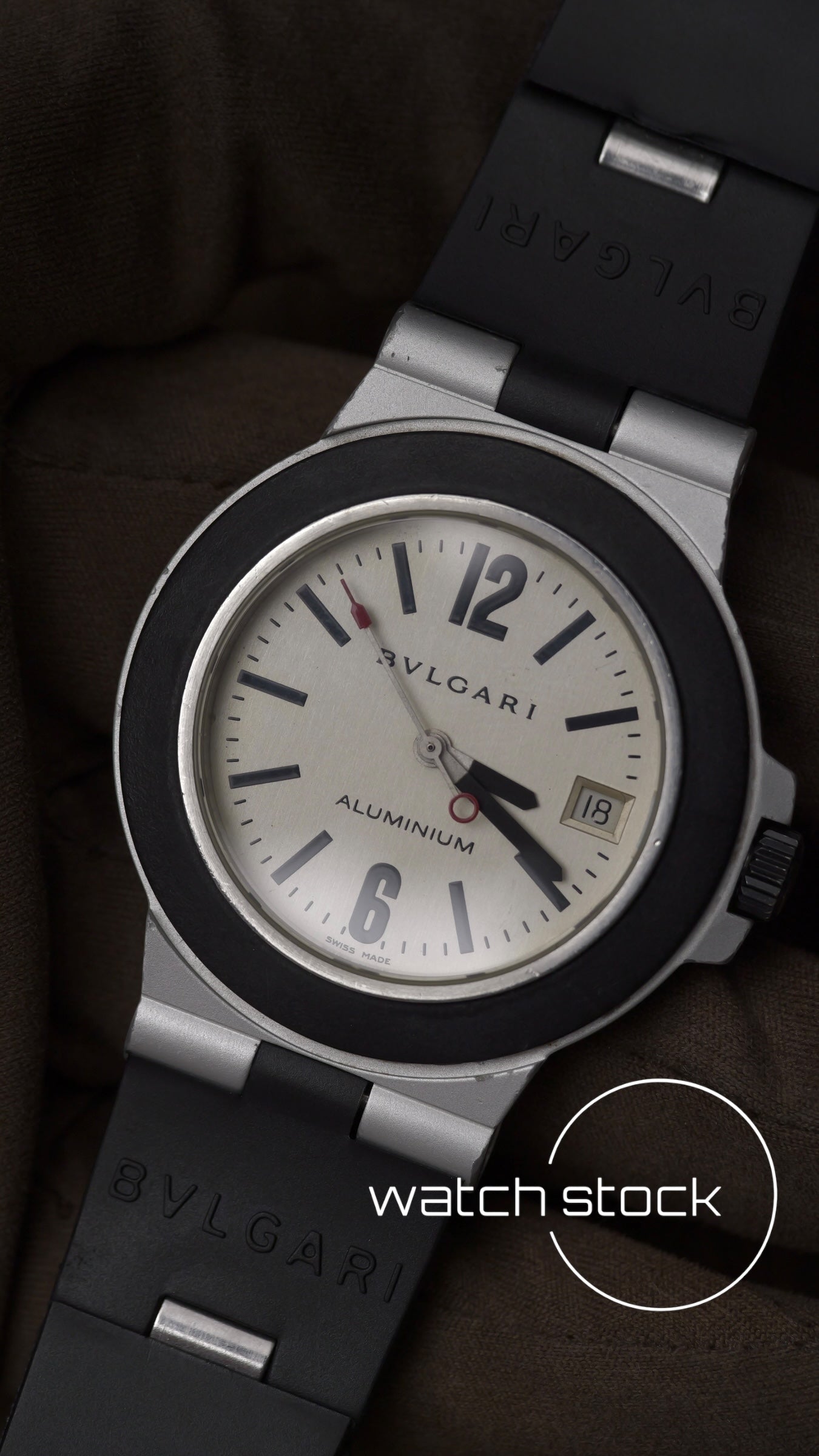 Bulgari Aluminium 38mm Automatic Ref.Al38A serviced