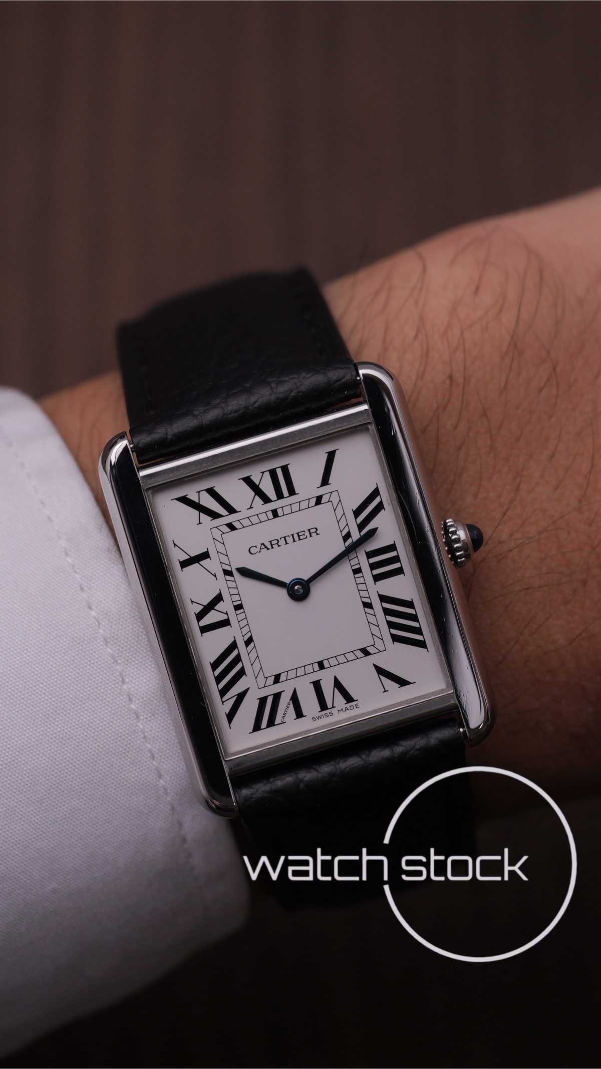 Cartier tank solo L ref.3169 Full set 2013º 27x35mm