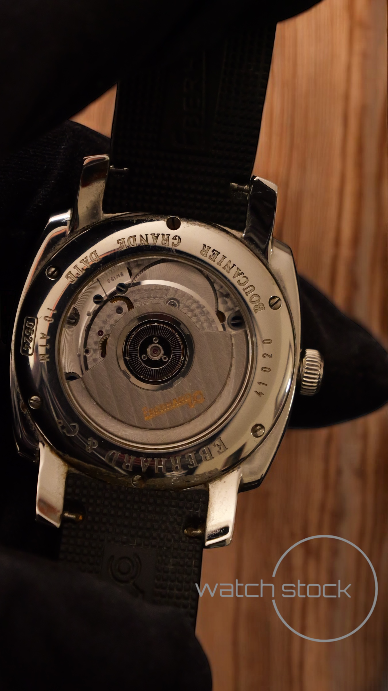 Eberhard & co. Boucaneir grande date ref. 0524 automatic FULL SET 40mm