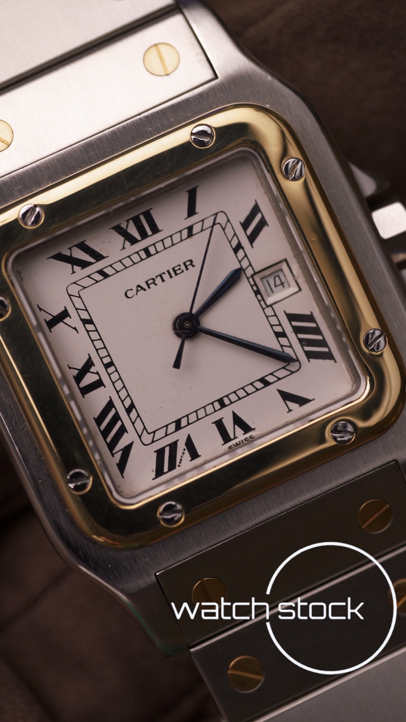 Cartier santos carré ref.2961 Automatic vintage 29x41mm santos de cartier