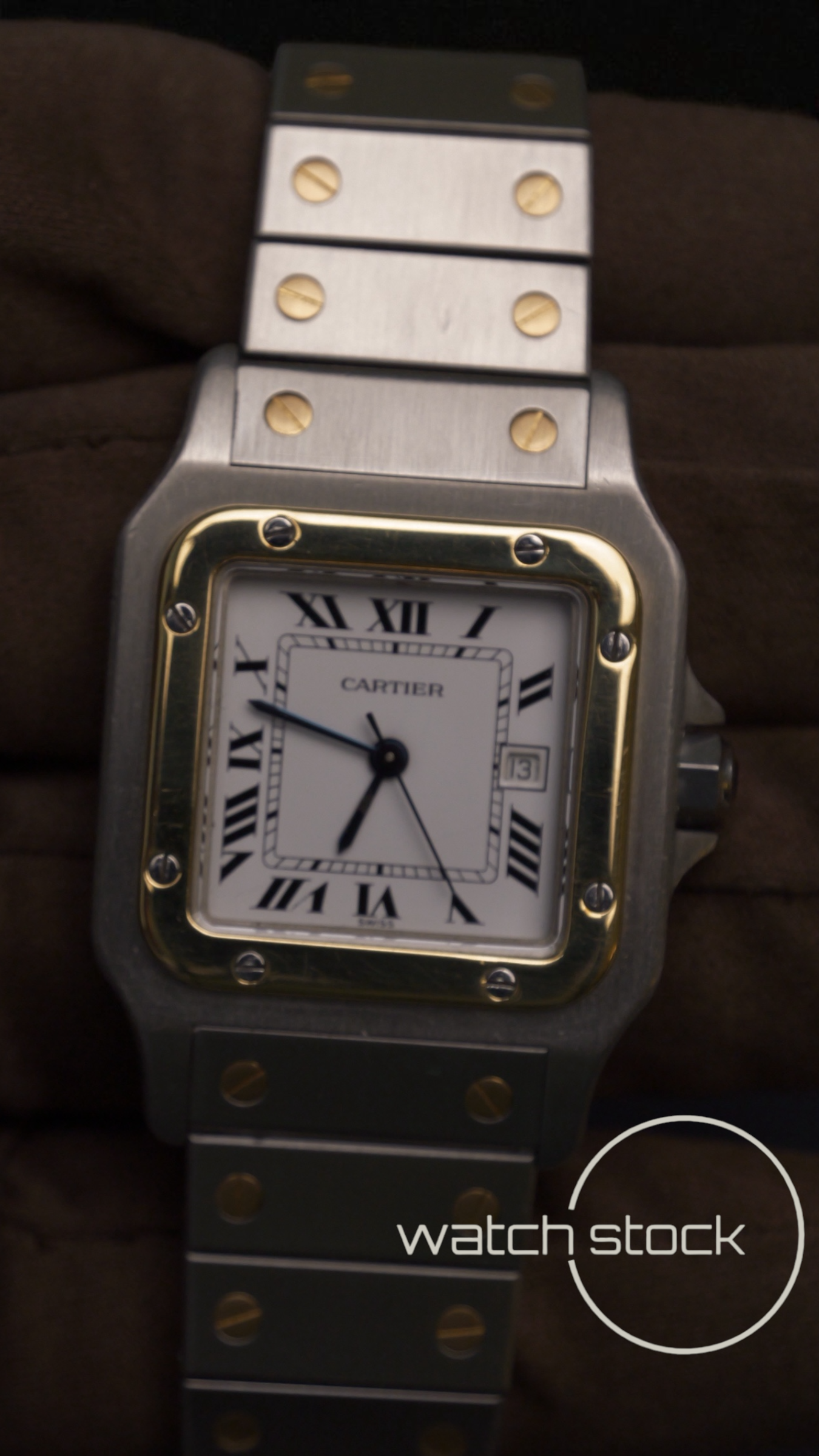 Cartier santos carré FULL SET 29x41mm santos de cartier 1172961 Automatic