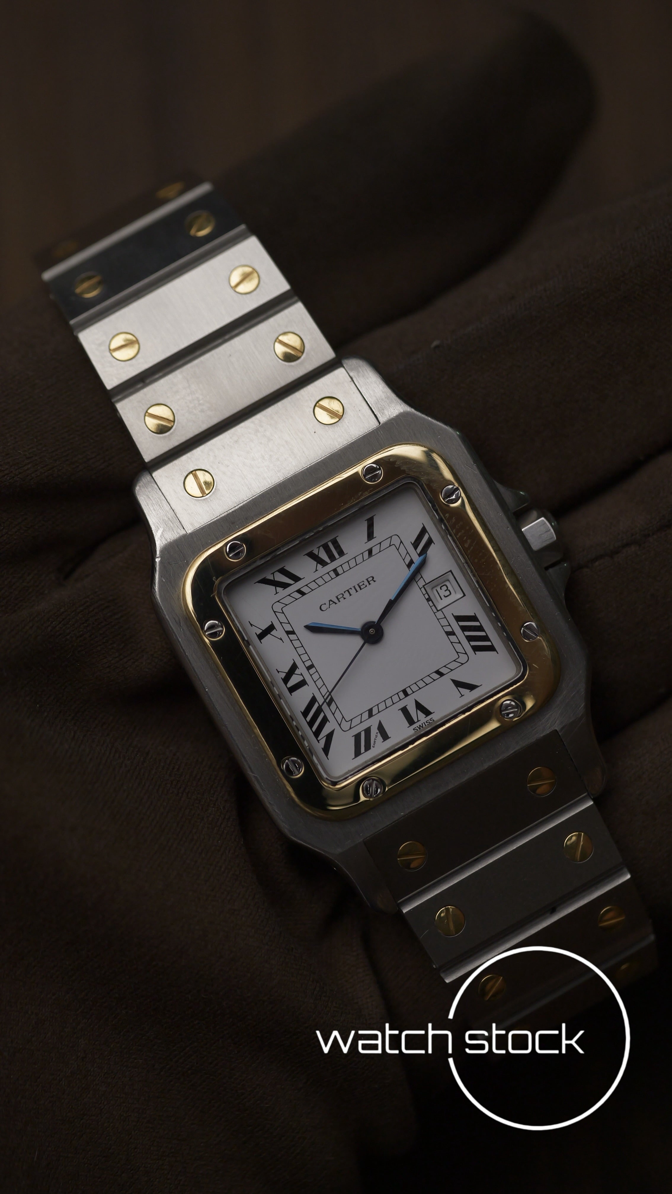Cartier santos carré ref.2961 Automatic vintage 29x41mm