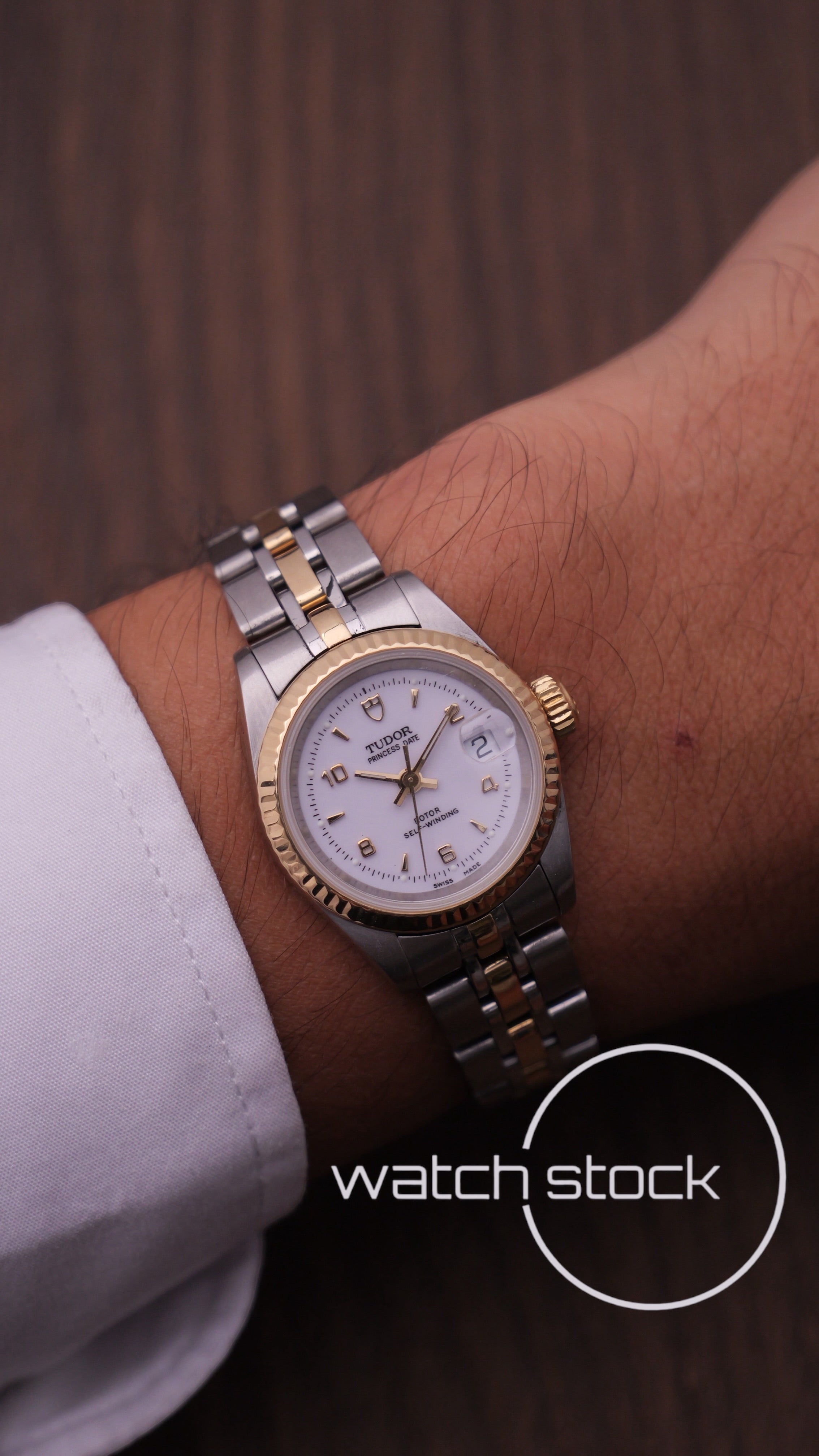 Tudor princess date 26mm two-tone