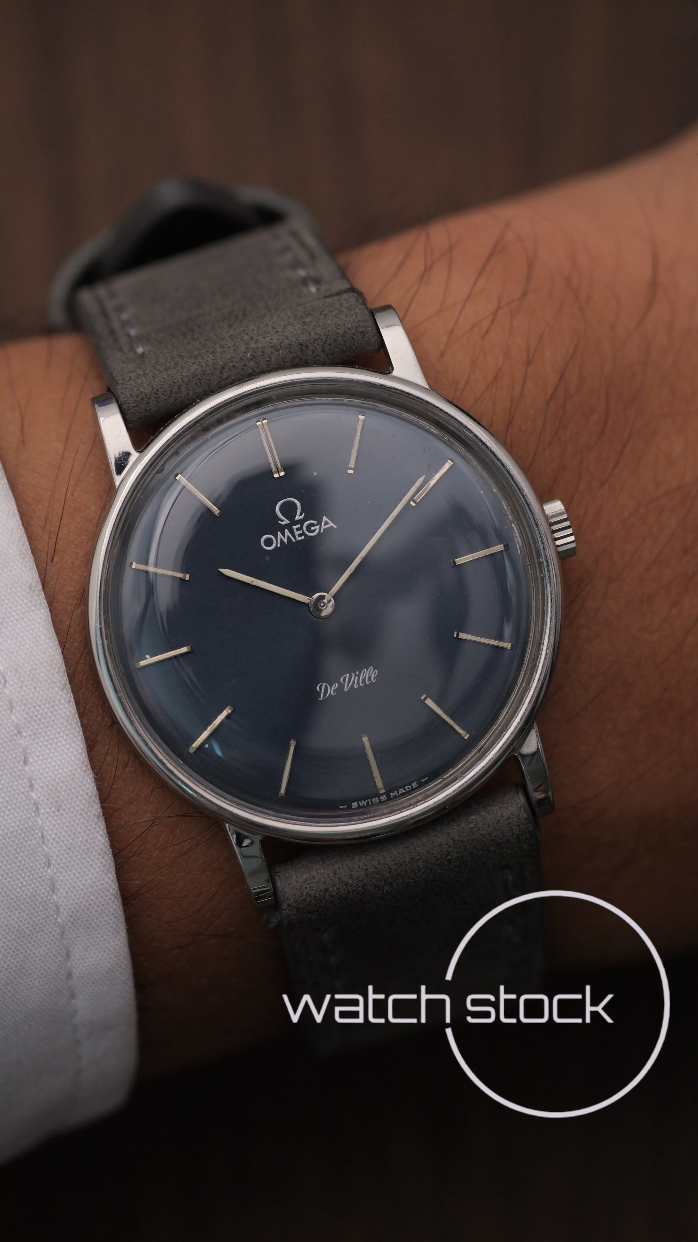 Omega De Ville carica manuale serviced