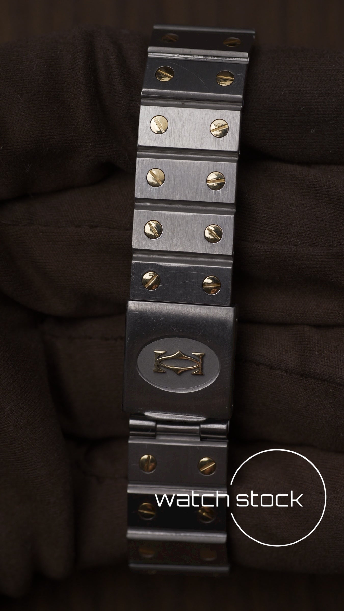 Cartier santos Octagon 30mm Large men ref.2966 Automatic