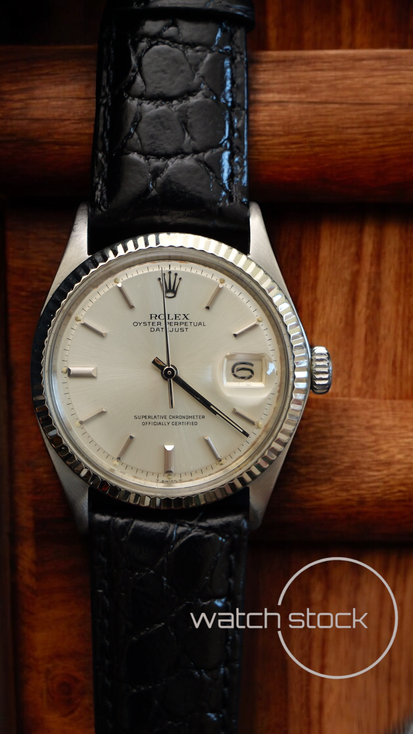 Rolex datejust 36mm 1601 con pochete