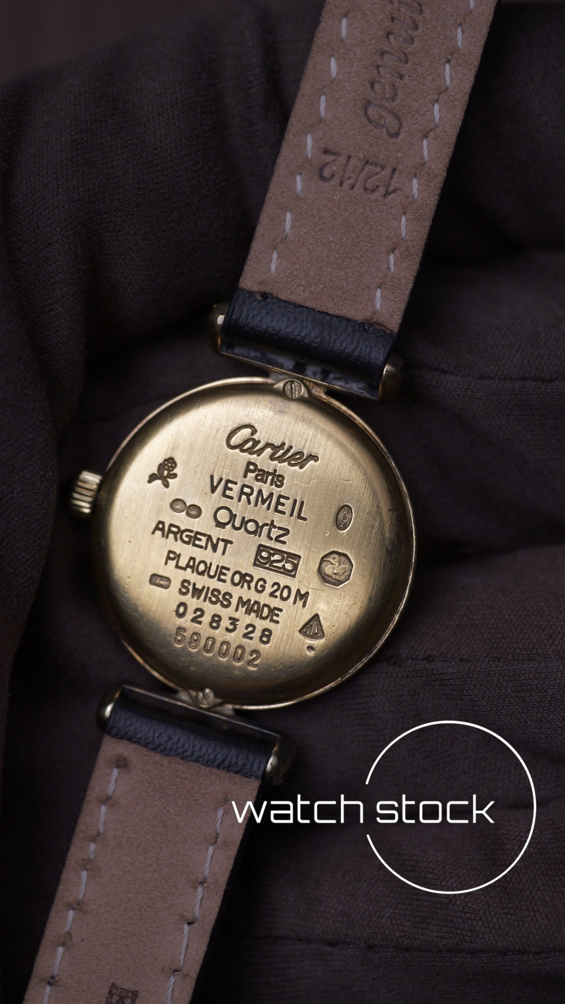 Cartier colisee 24mm ref. 590002 cream dial quartz