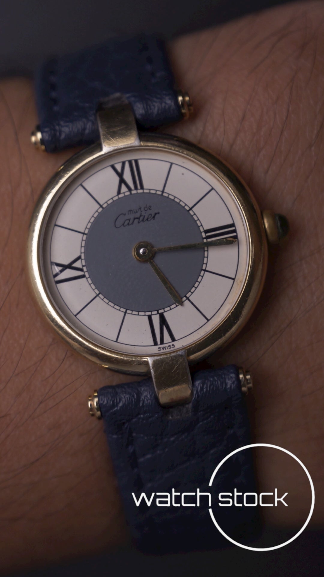Coppia Cartier Vermeil referenza 590003/590004