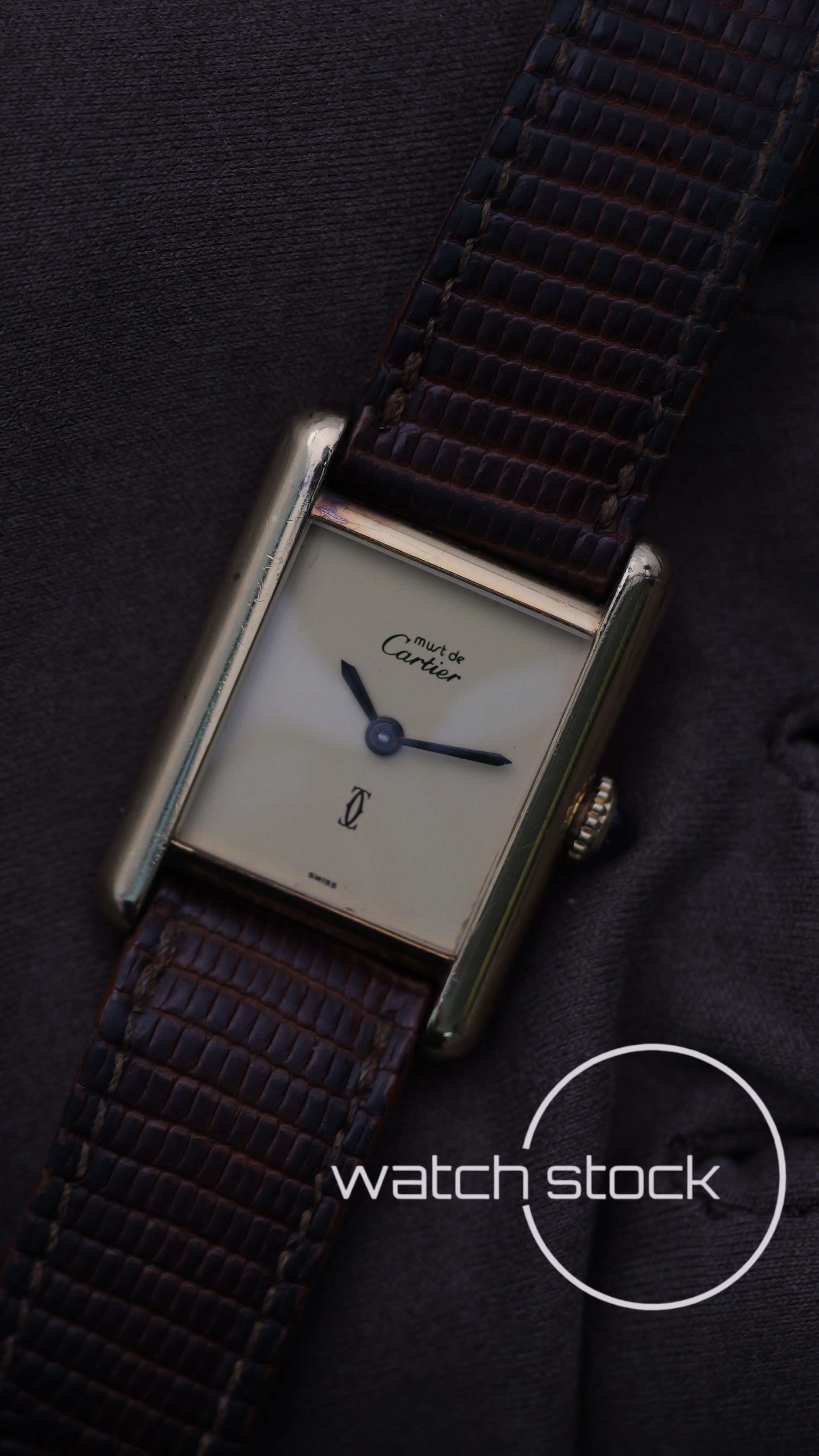 Cartier Tank TG3 Lemon Dial