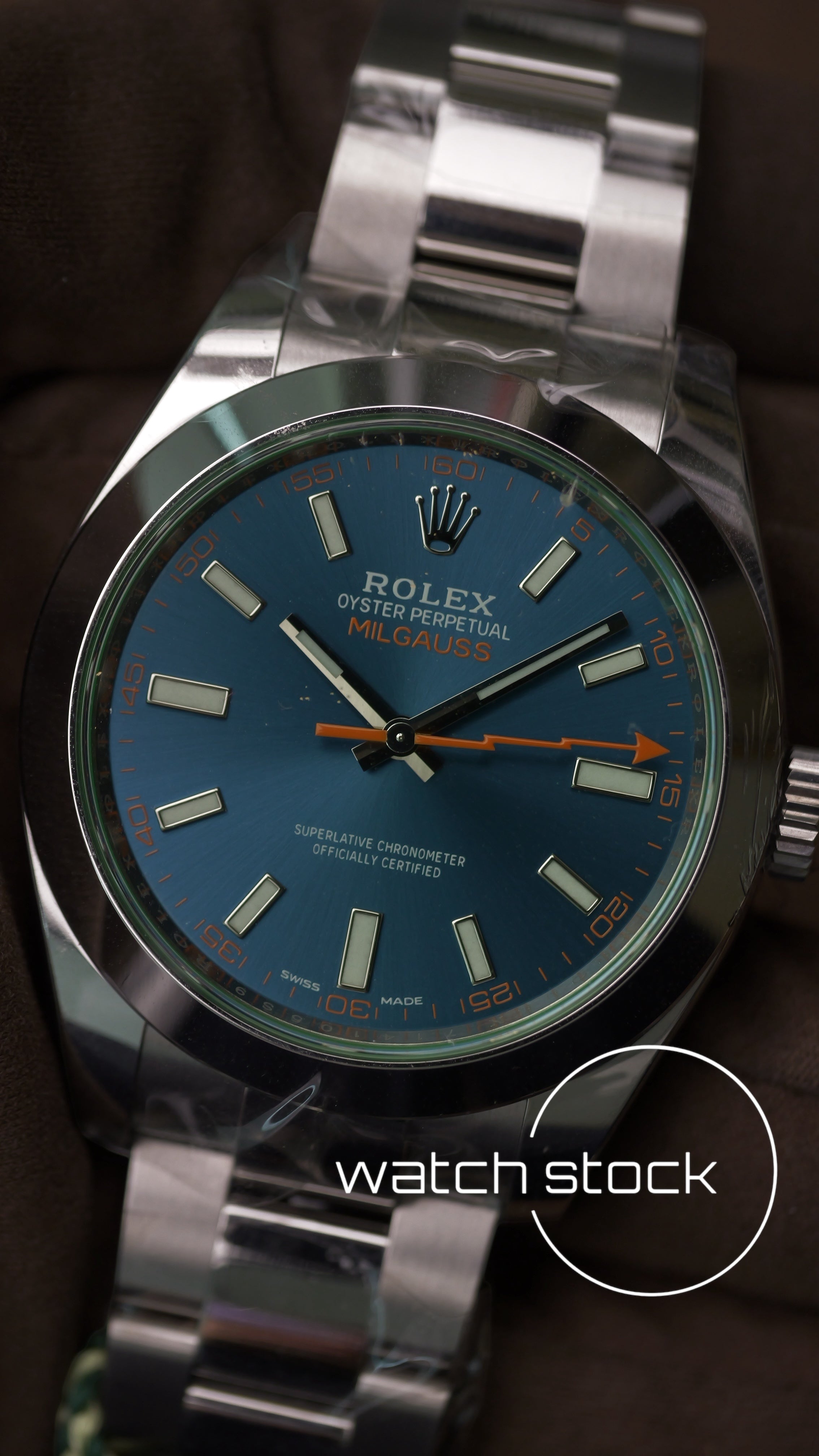 Rolex oyster perpetual Milgauss ref. 116400GV 2022 NOS NEW