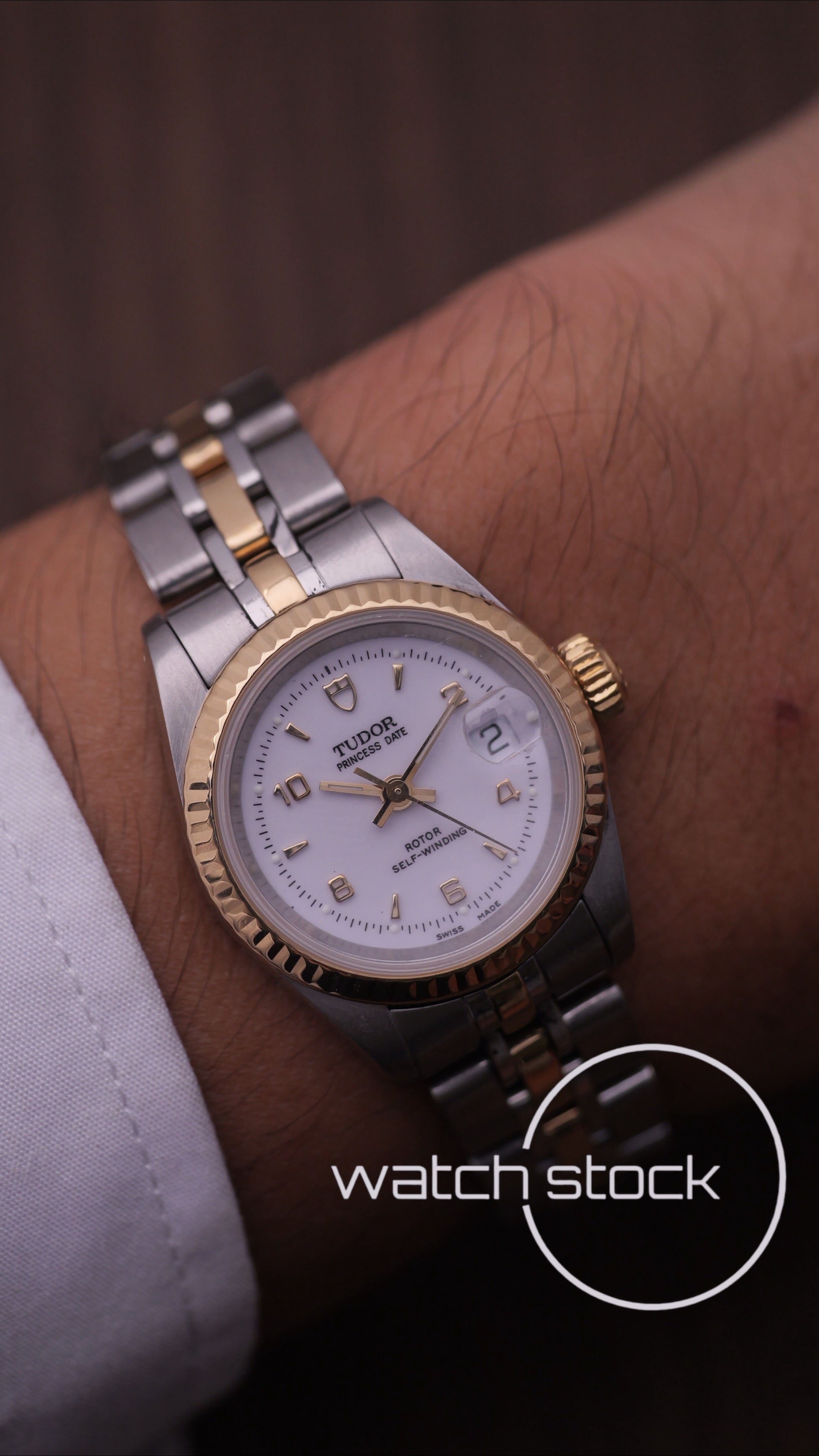 Tudor princess date 26mm two-tone