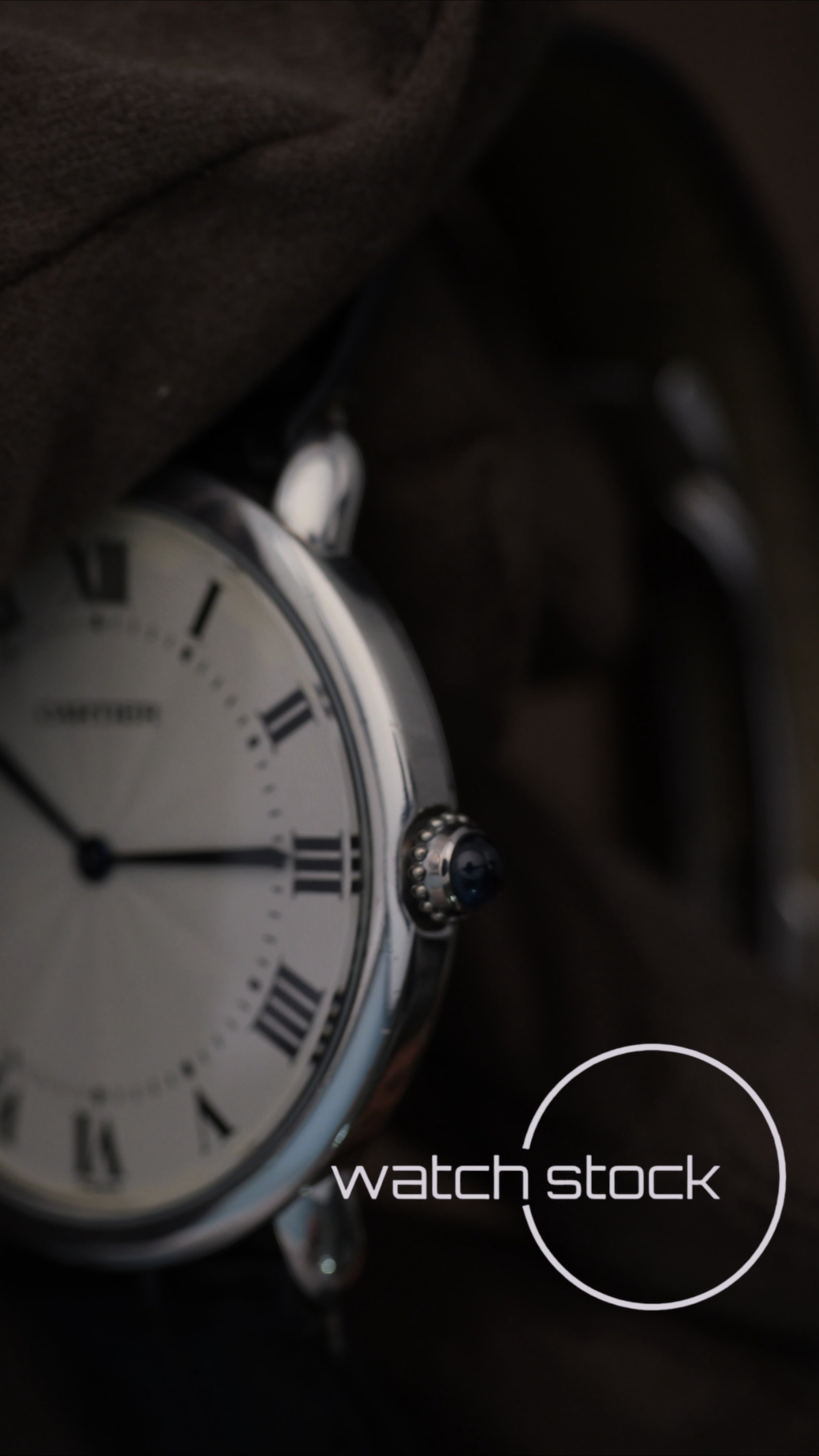 Cartier Ronde Louis Cartier 36mm ref.1297 MOLTO RARO Platino e Oro Bianco