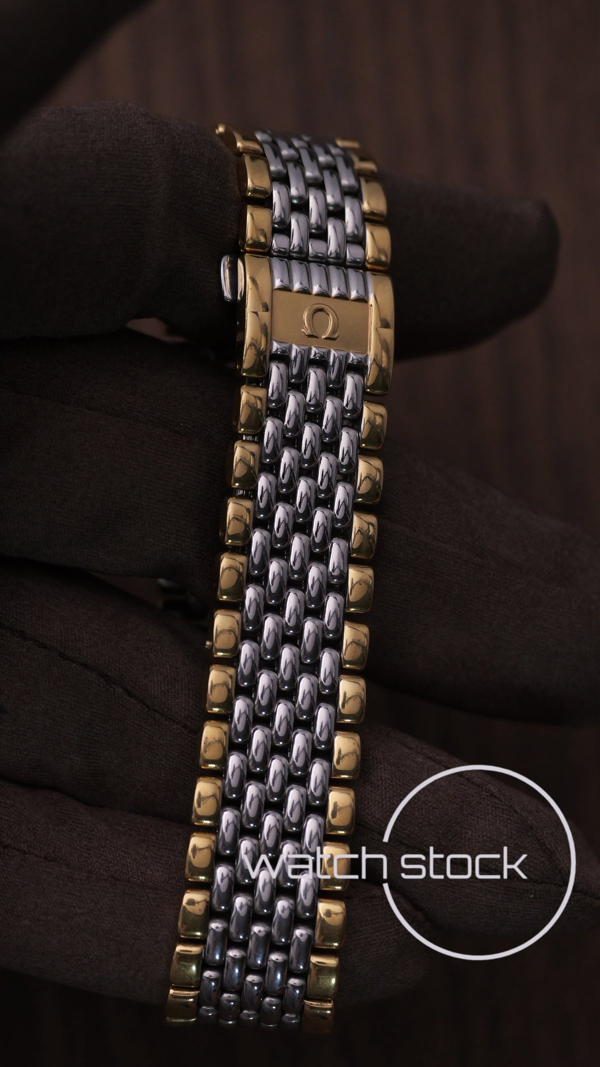 Omega De ville vintage chicchi di riso quadrante onde Quartz 1986