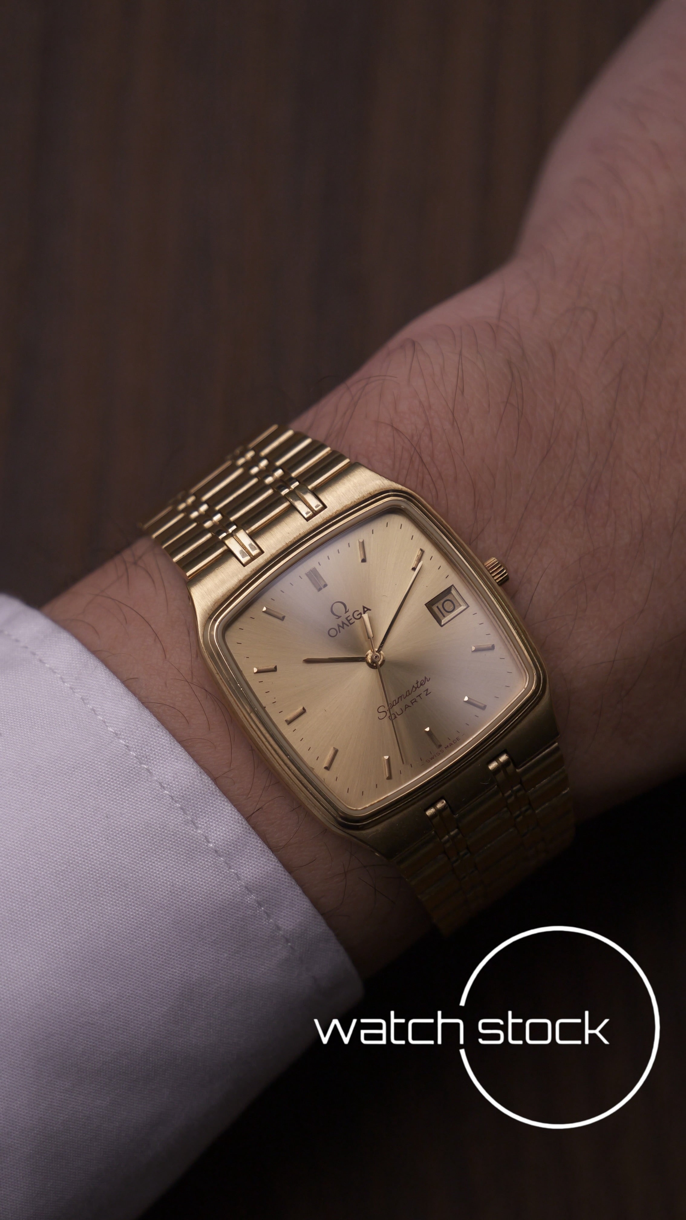 Omega Seamaster 1984 vintage scritte rosse 33mm