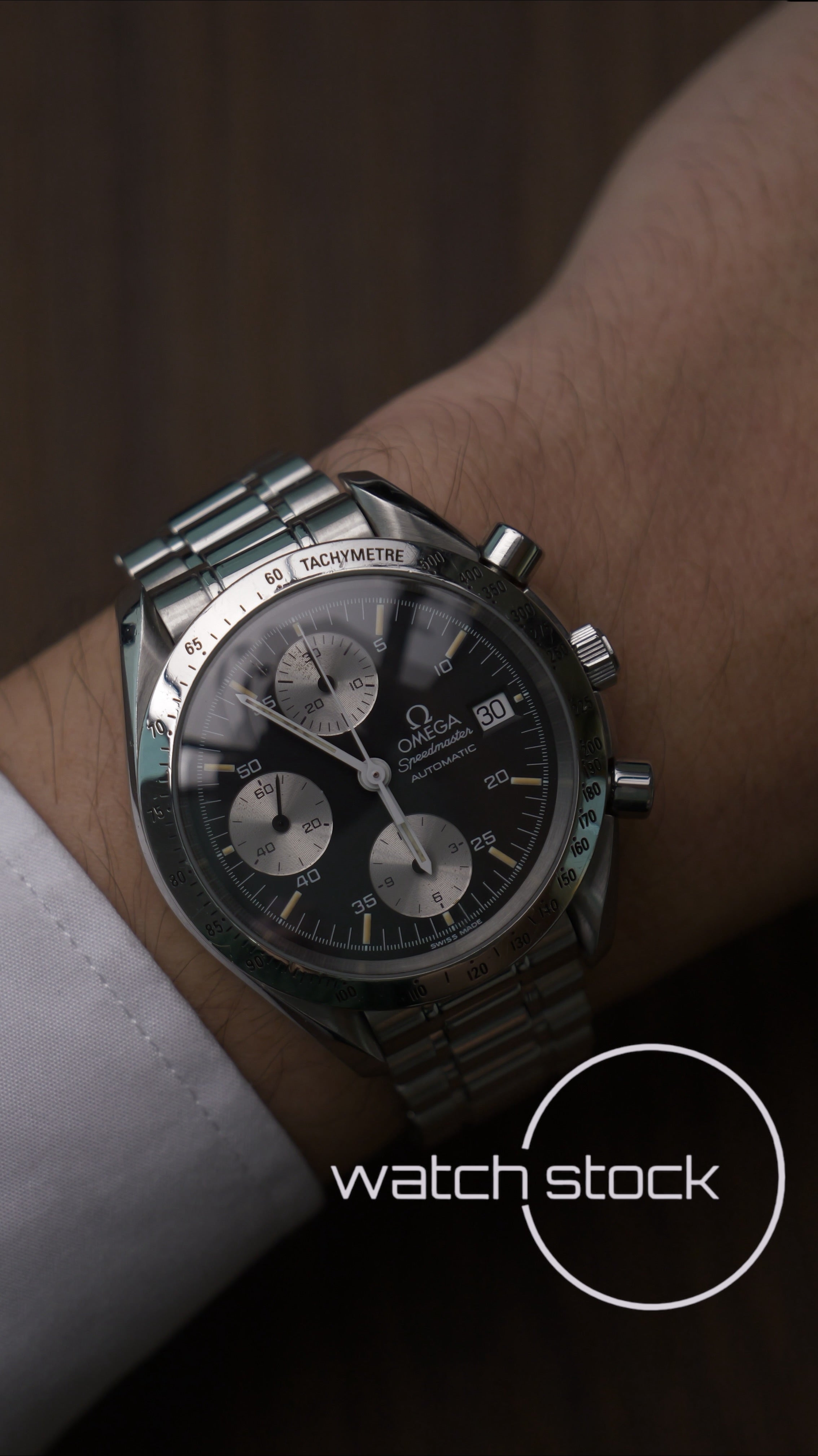 Omega speedmaster date Panda dial Ref. 3511.50 automatic