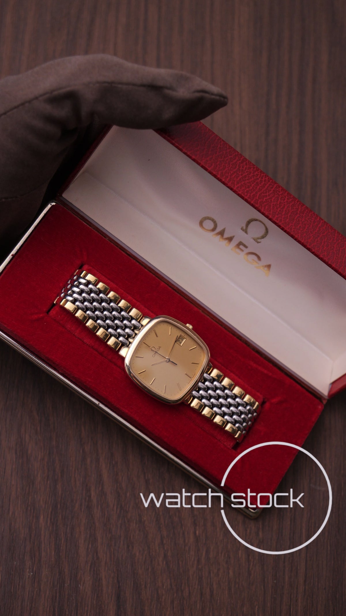 Omega De ville vintage Ref.396.1017 Quartz 1990
