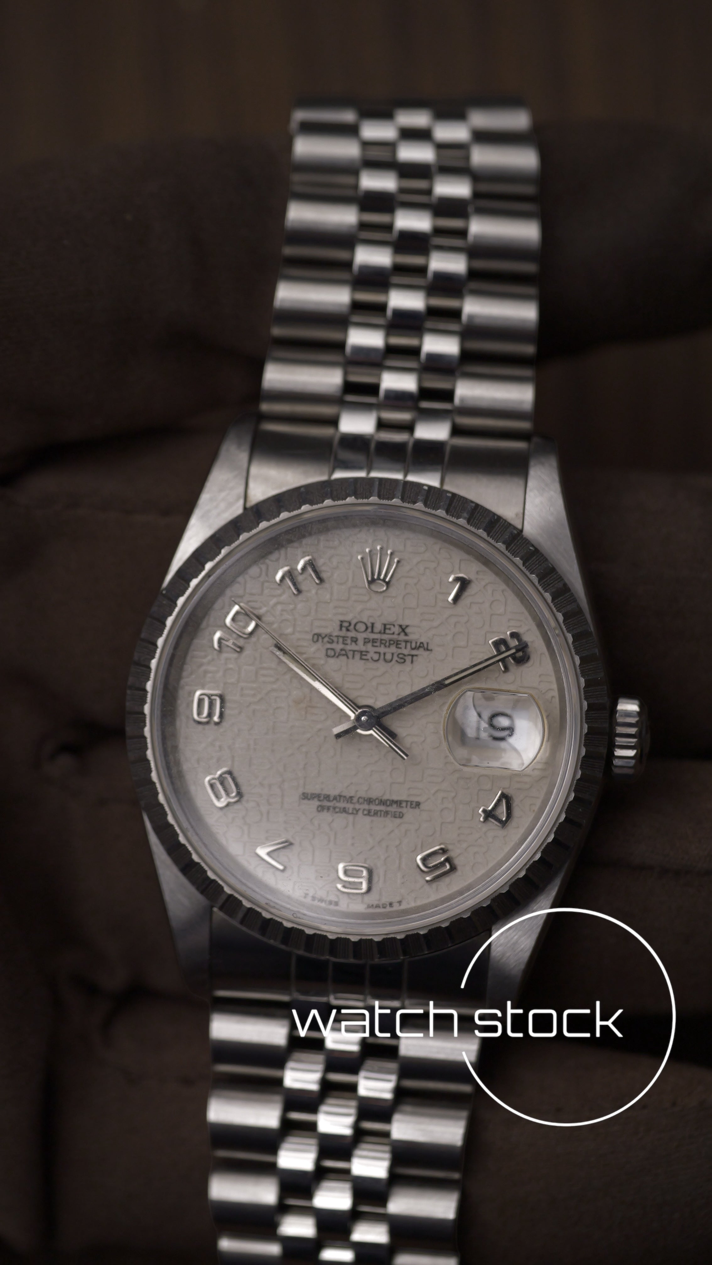 Rolex datejust 16220 computer dial