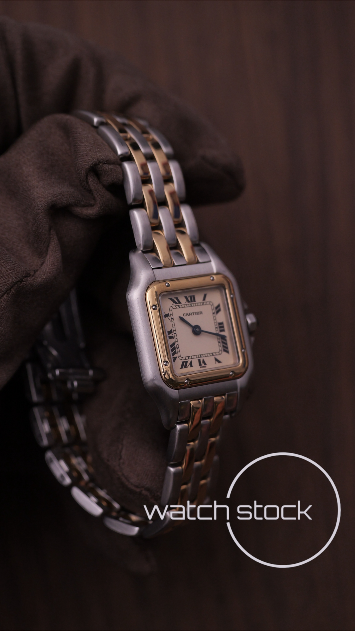 Cartier panthere small due fili vintage ref.6692