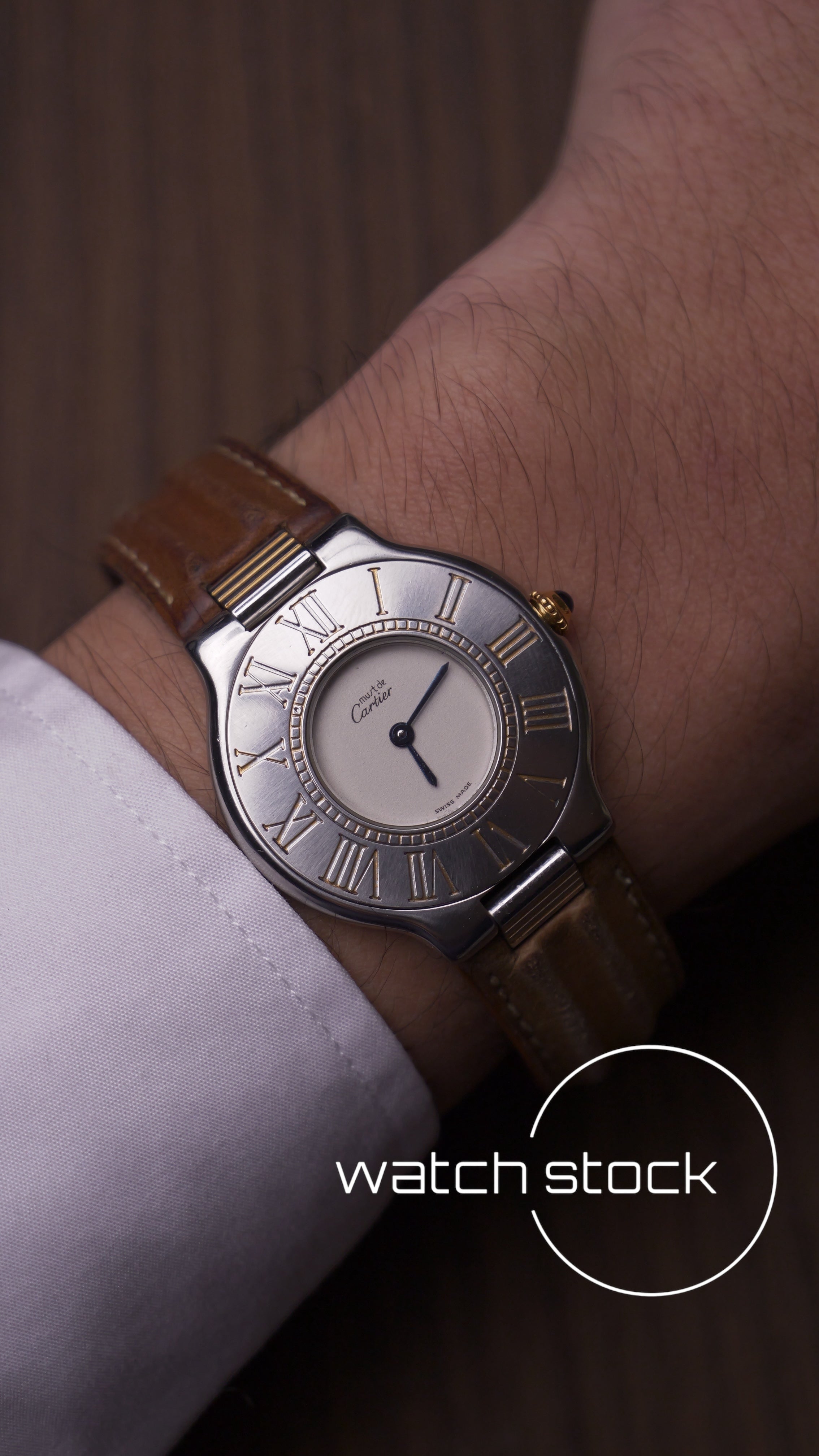 Cartier 21 unisex 31mm ref.1330