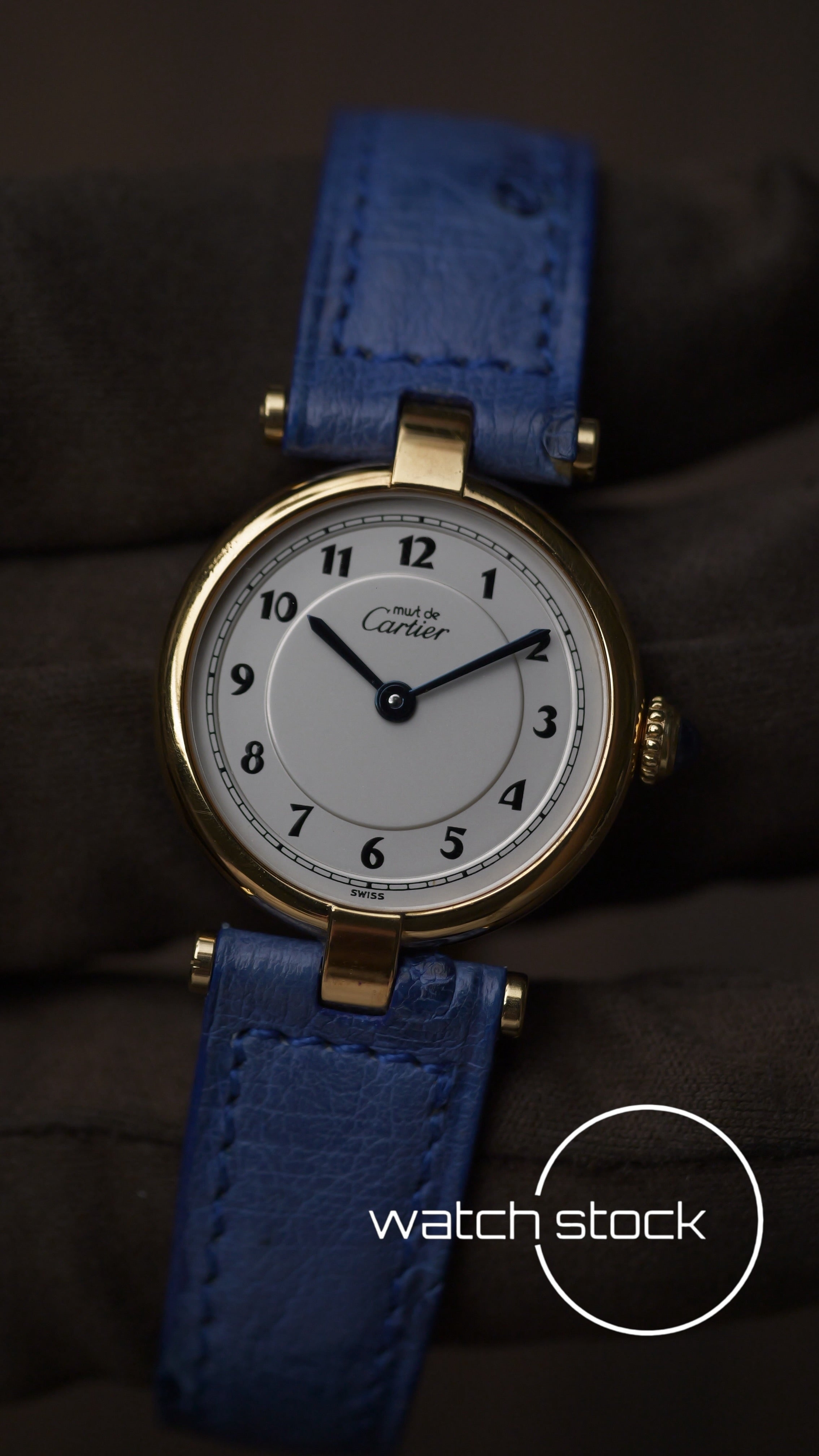 Cartier Vendome 24mm ref. 590004 lady FULL SET 1992