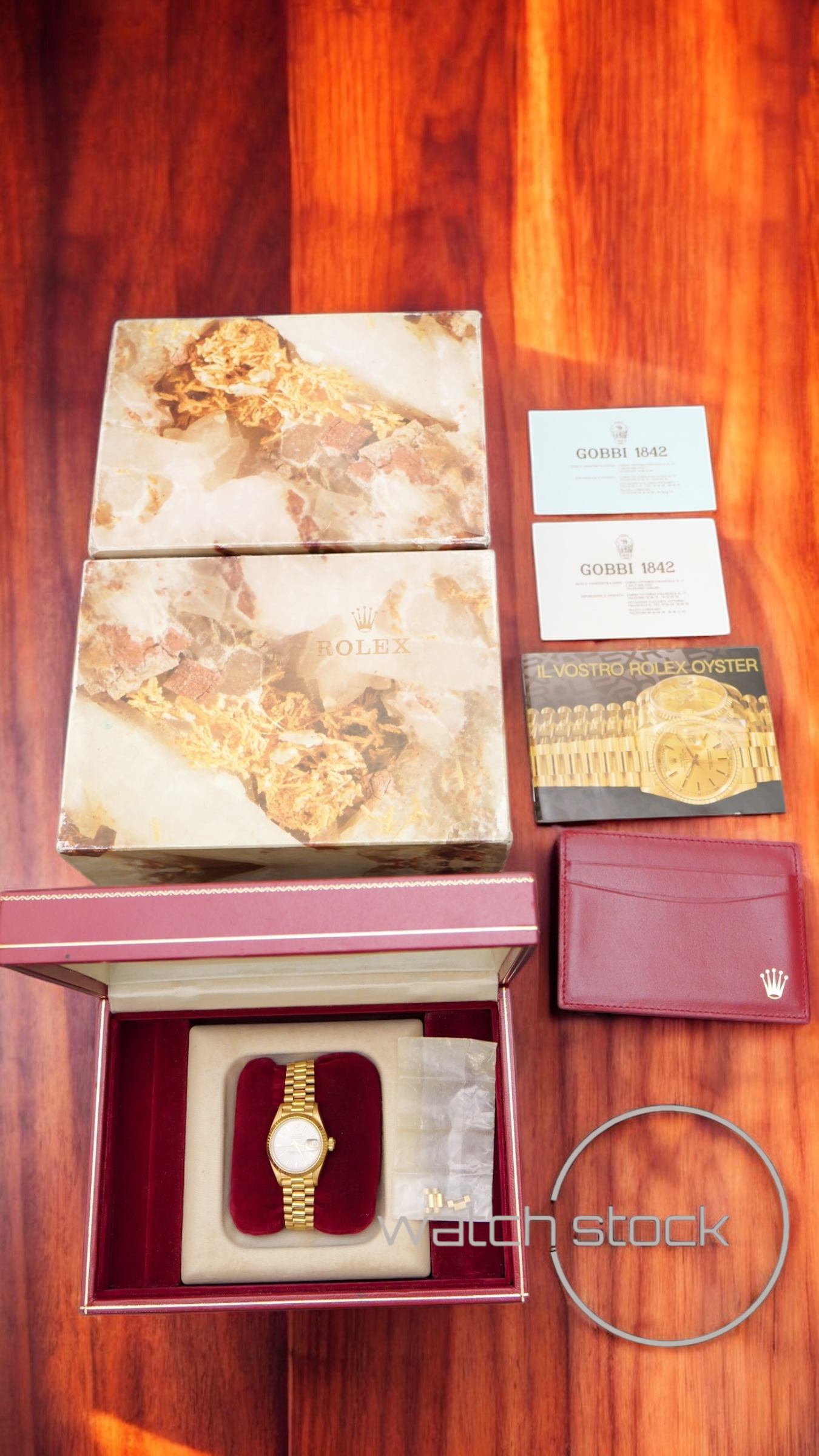 Rolex datejust 26mm Ref.69178 FULL SET full gold