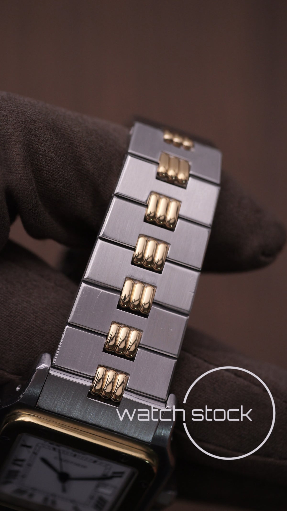 Cartier santos carré ref.2961 Godron Automatic vintage 29x41mm