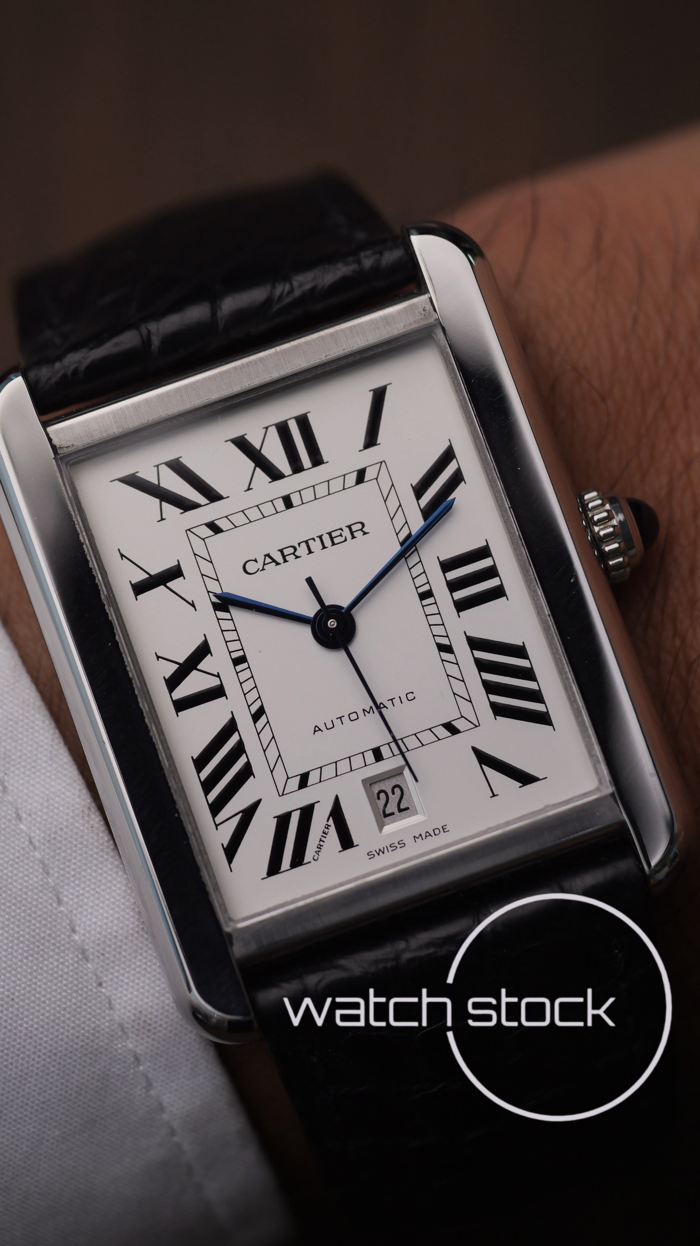 Cartier tank solo XL automatic 2015 ref. 3515 Full set