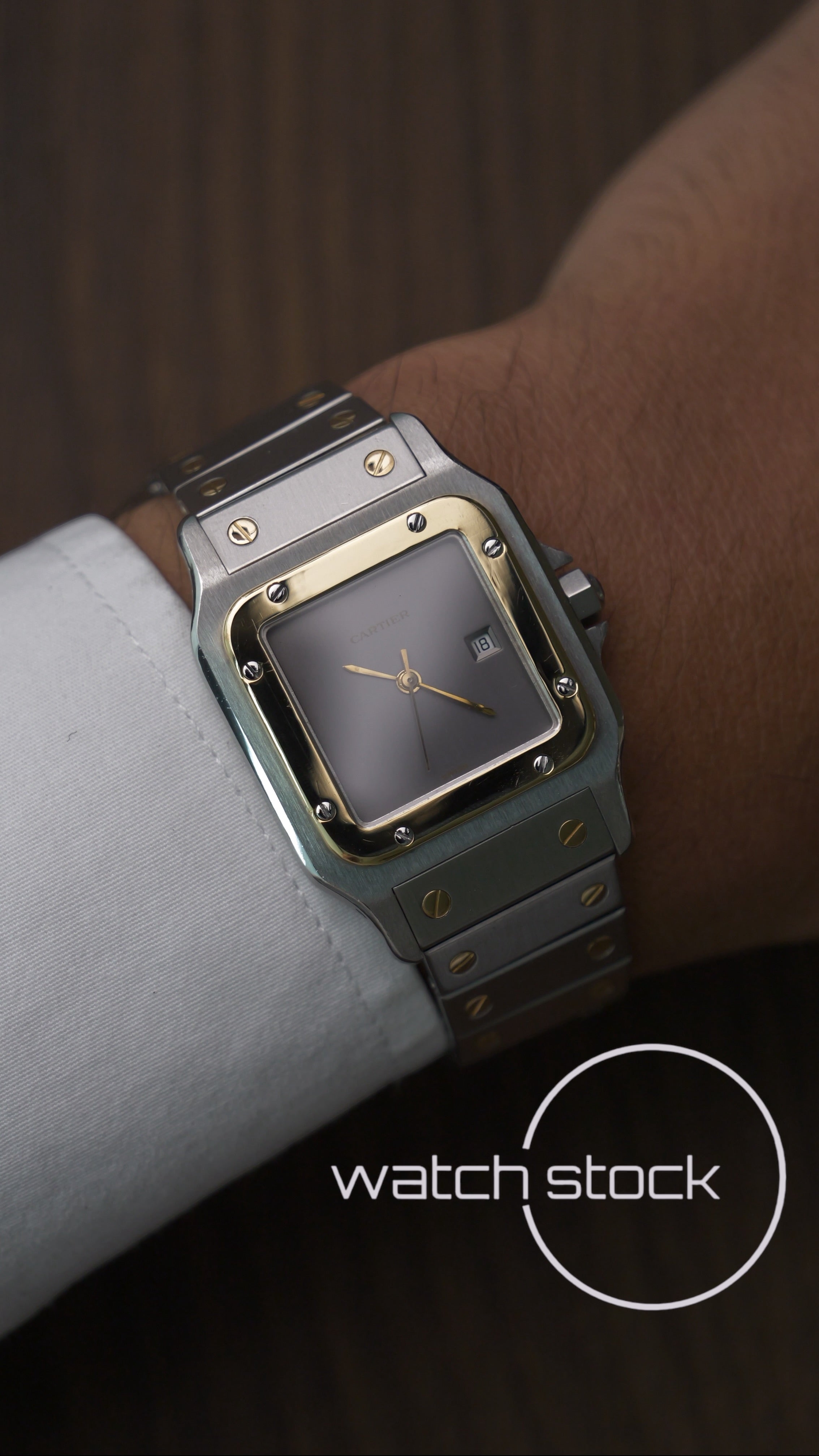Cartier santos ghost carré ref.2961 Automatic vintage 29x41mm