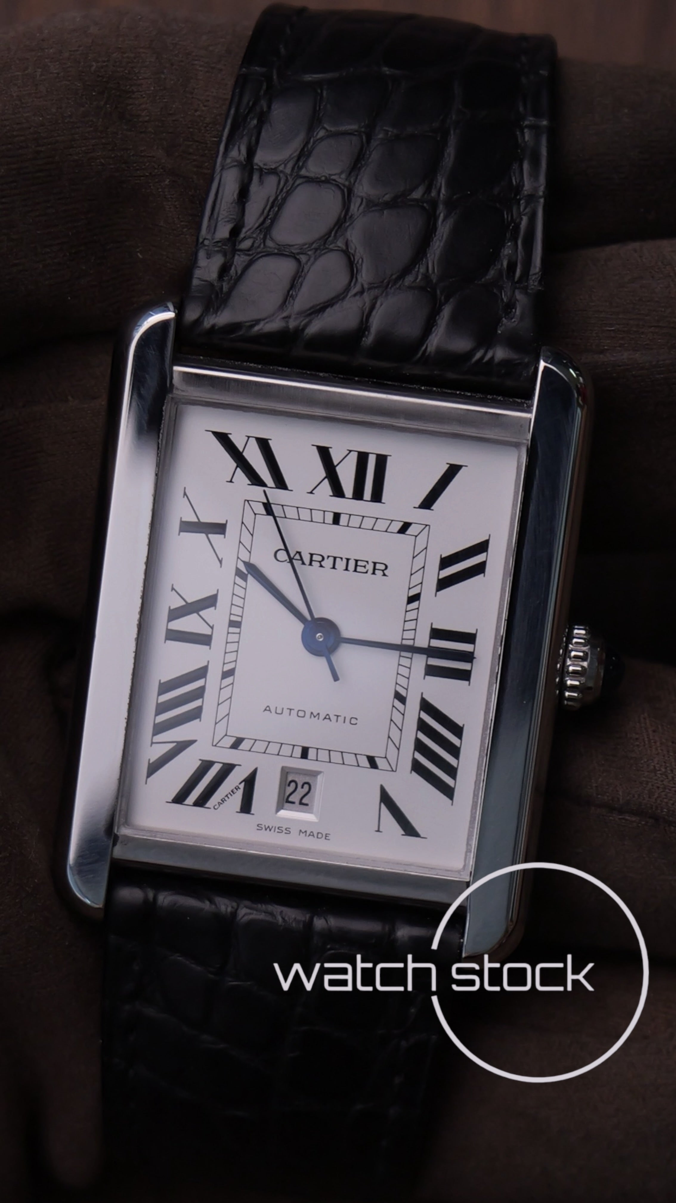 Cartier tank solo XL automatic 2015 ref. 3515 Full set