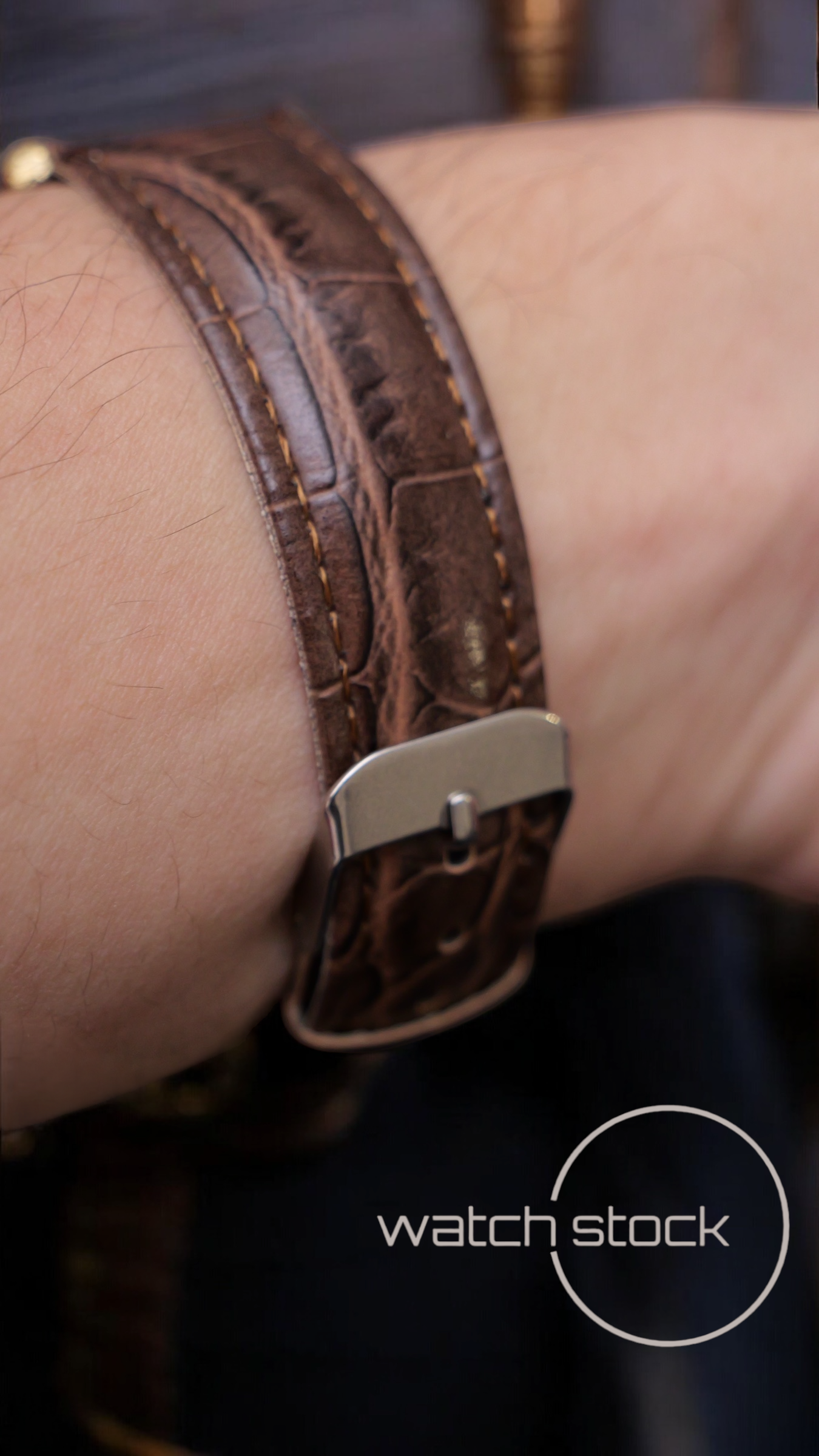 Cartier tank ref.29460 vermeil argent plaque gold trinity dial quarz tg.6 grande