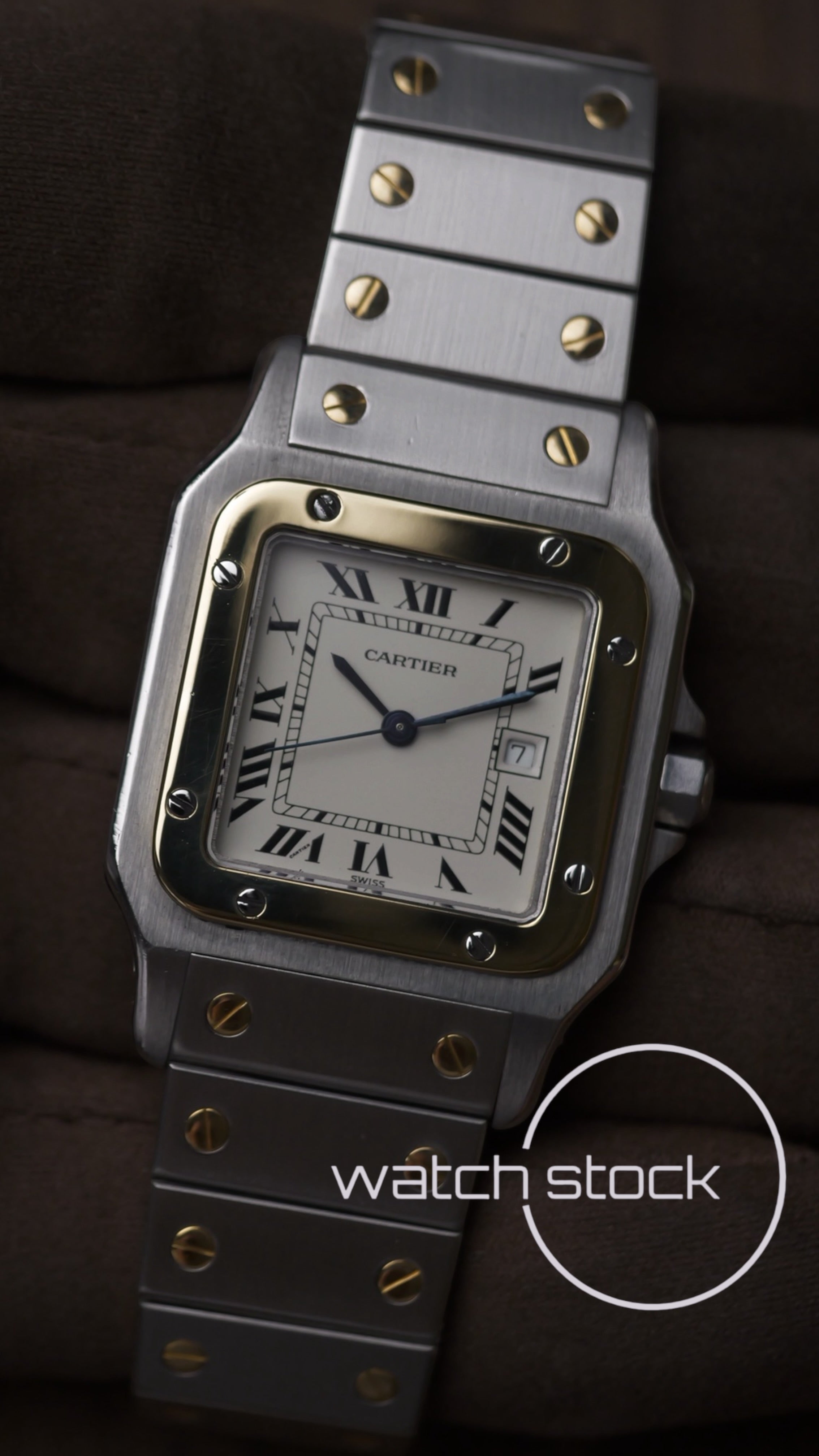 Cartier santos carré ref.2961 Automatic vintage 29x41mm