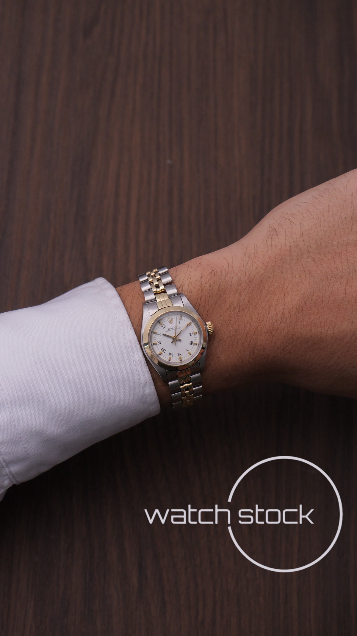 Rolex Oyster perpetual 26mm Ref.6718 two-tone