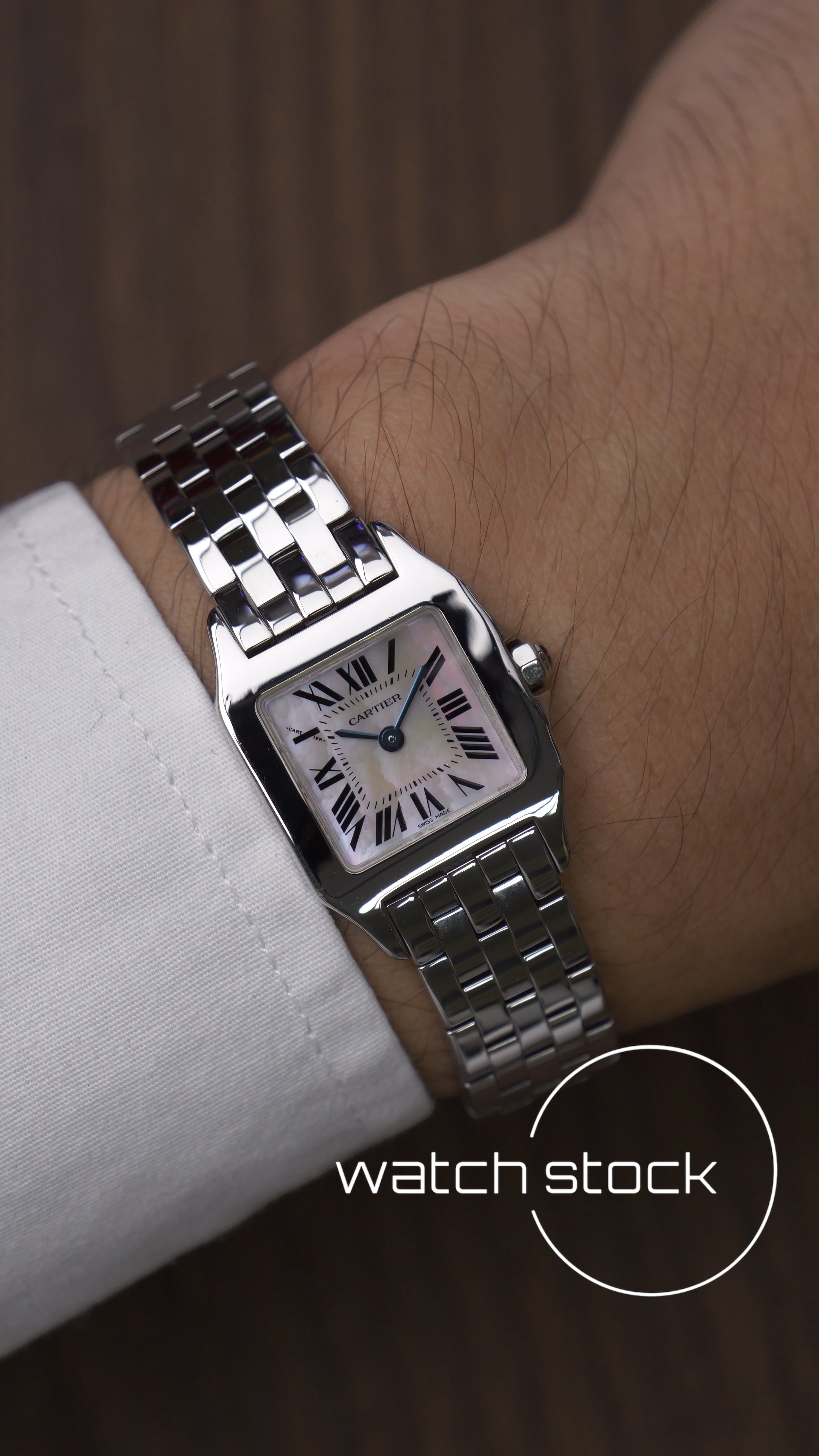 Cartier demoiselle lady quartz 20x28mm ref.2698