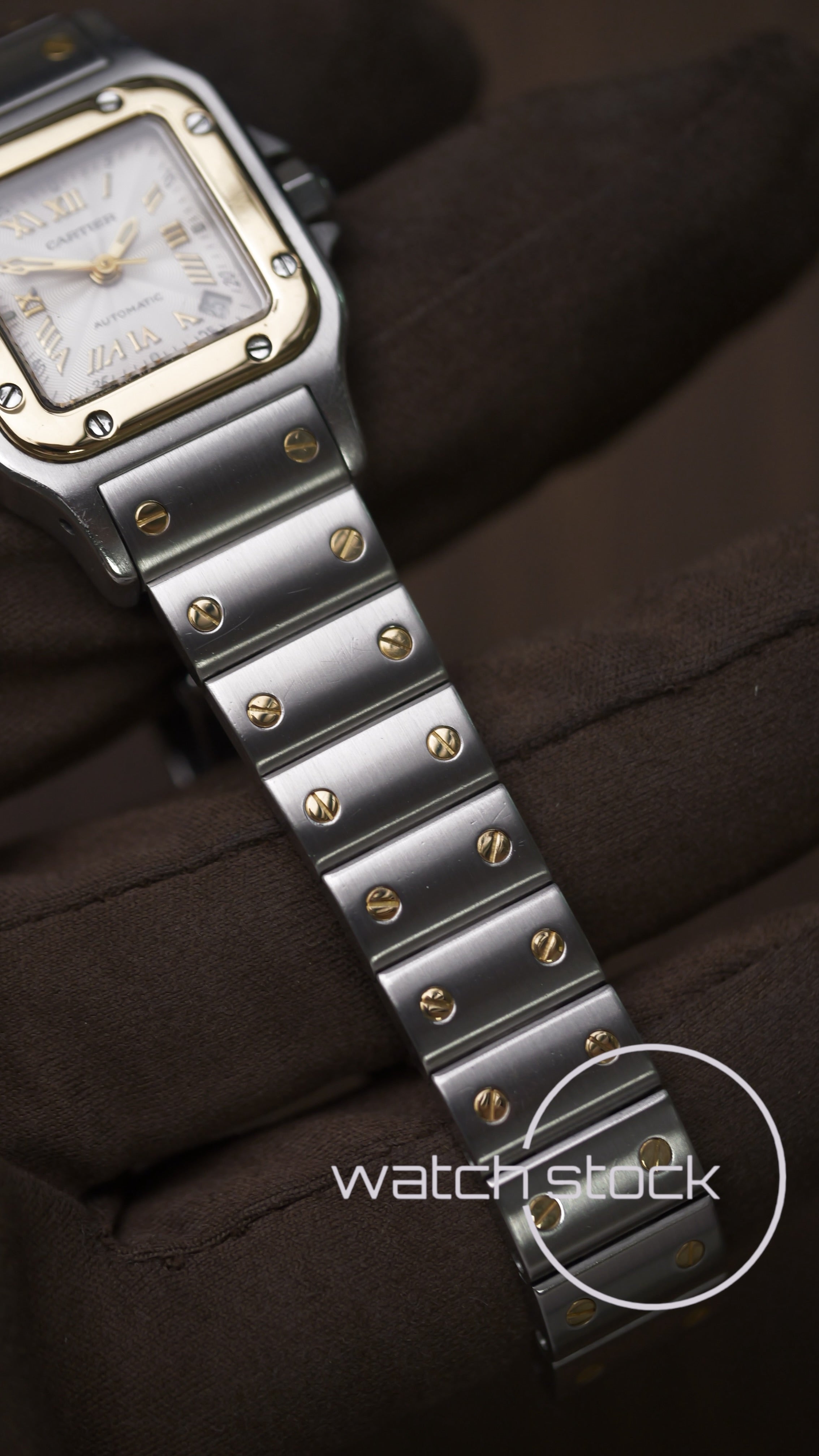 Cartier santos galbee Automatic 24x35mm ref.2423 must de santos