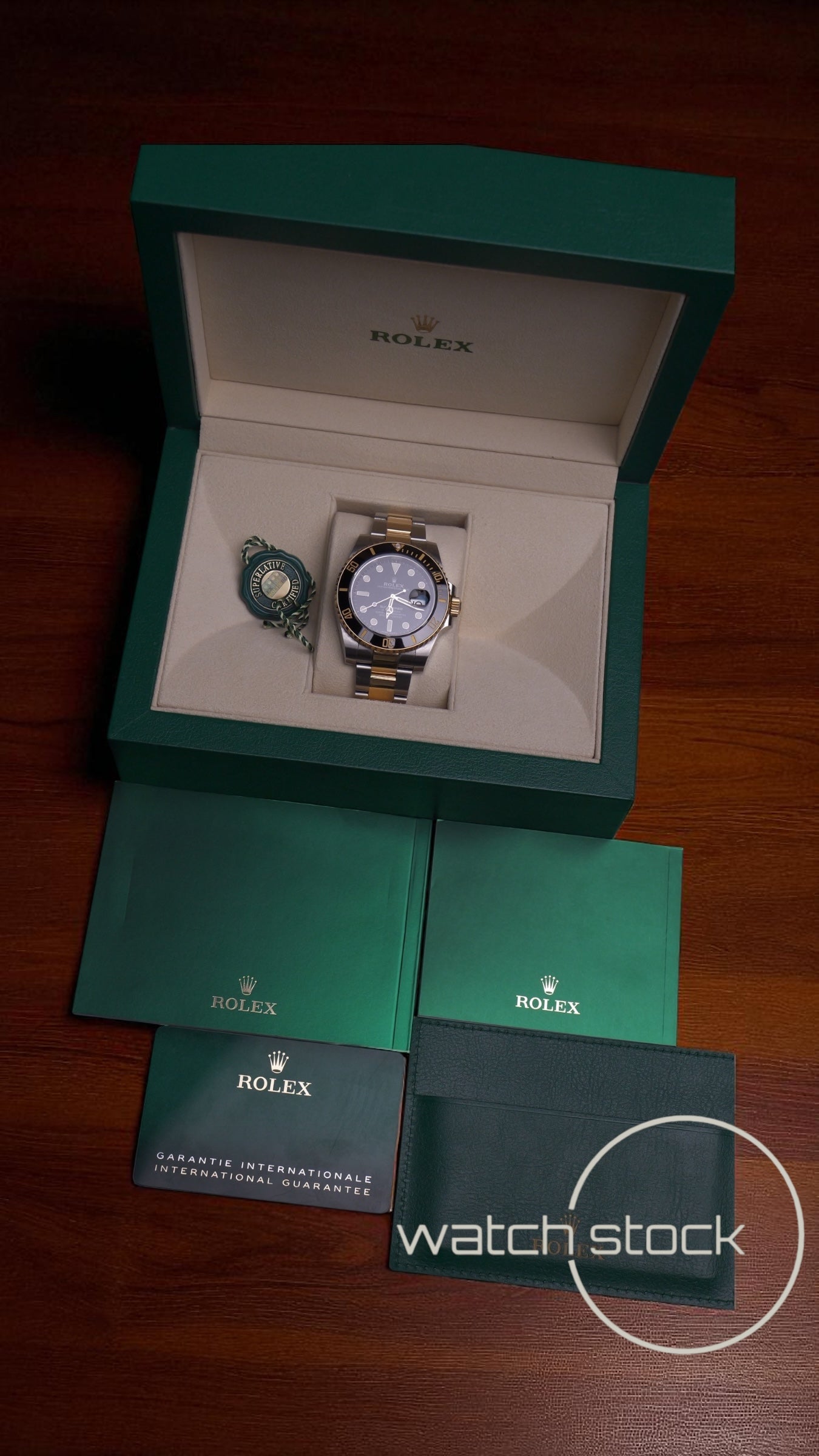 Rolex submariner data 41mm ref.116613LN two-tone 2020