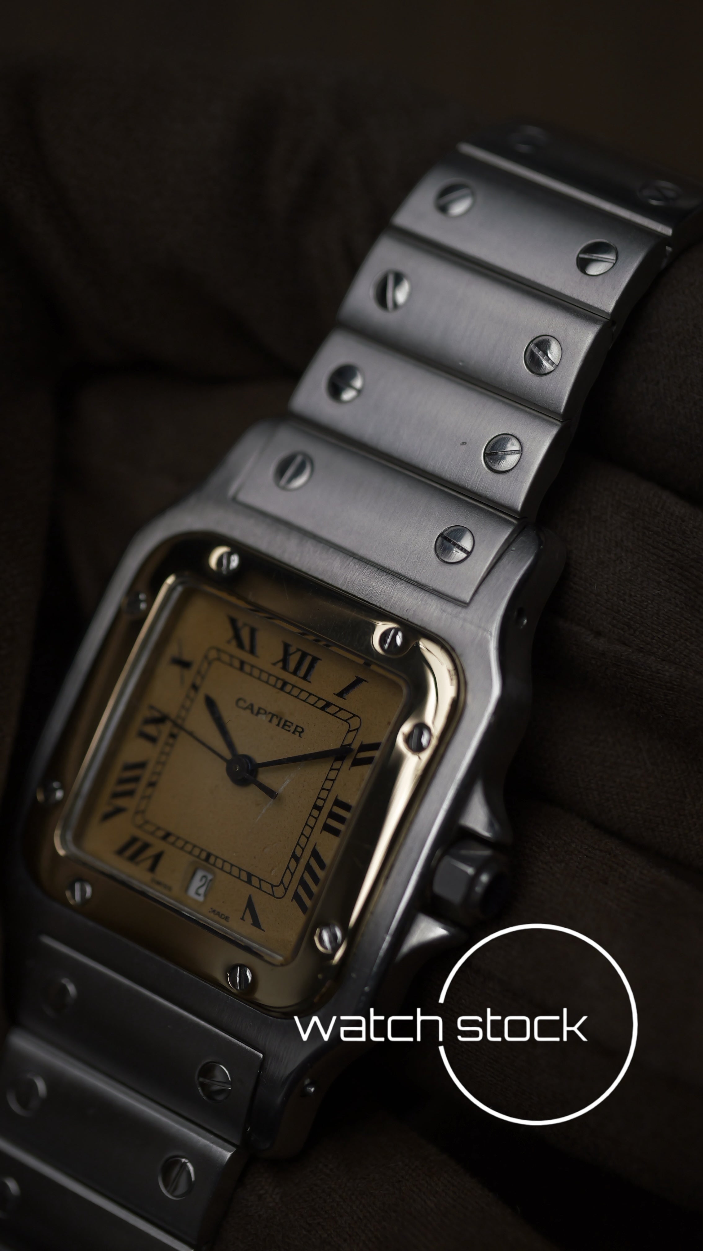 Cartier santos galbee 29x41mm Ref. 187901