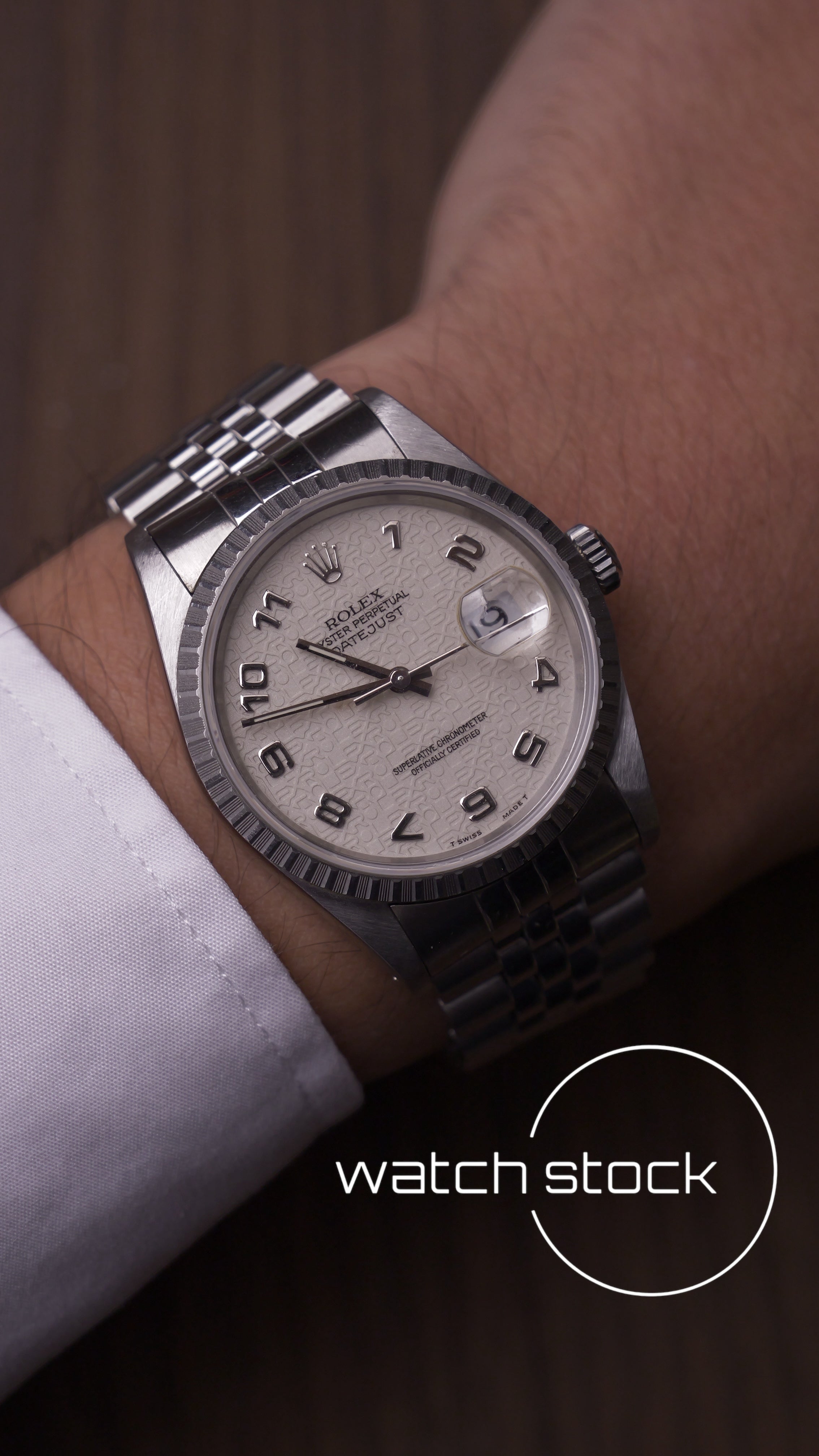 Rolex datejust 16220 computer dial