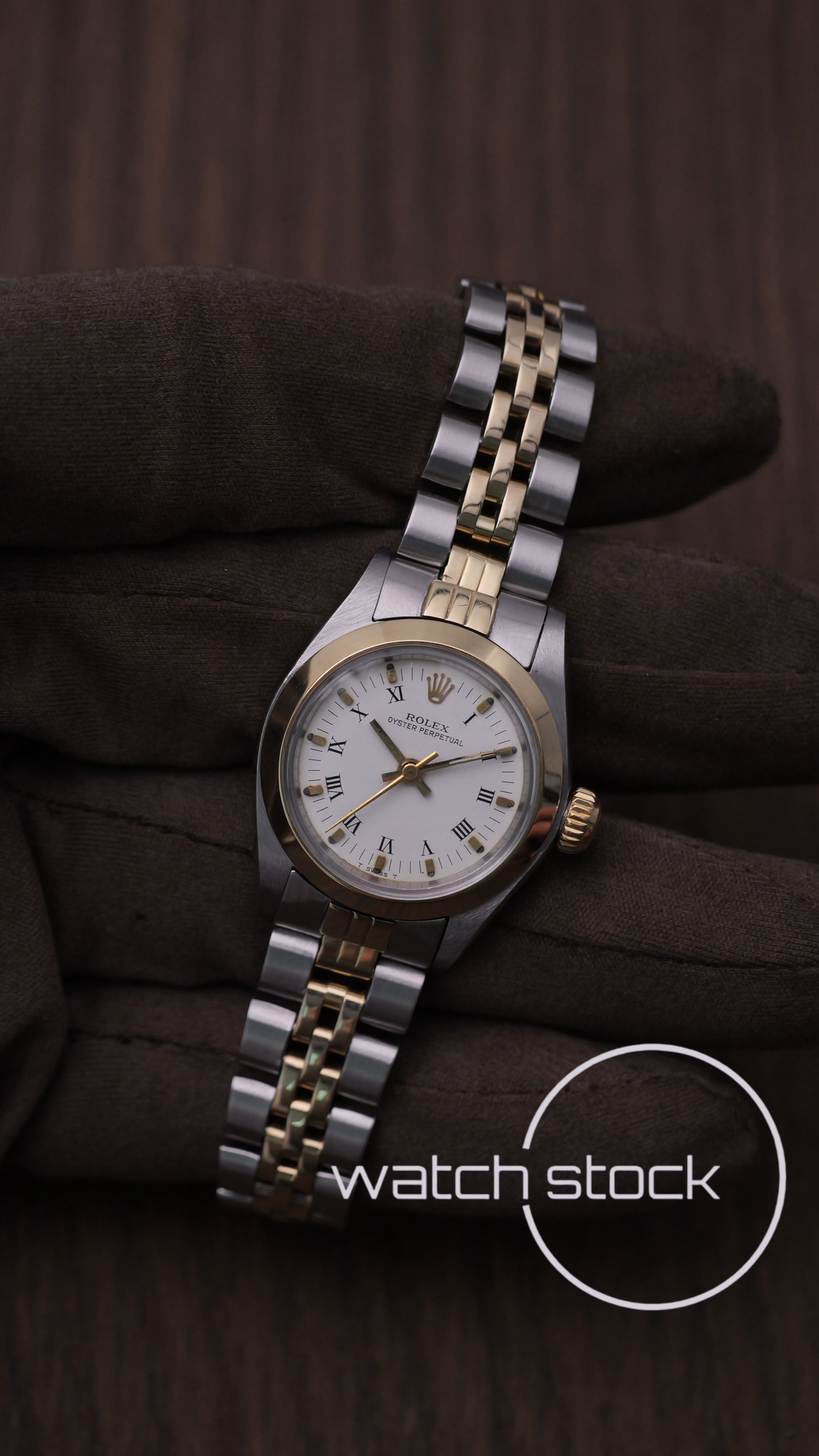 Rolex Oyster perpetual 26mm Ref.6718 two-tone