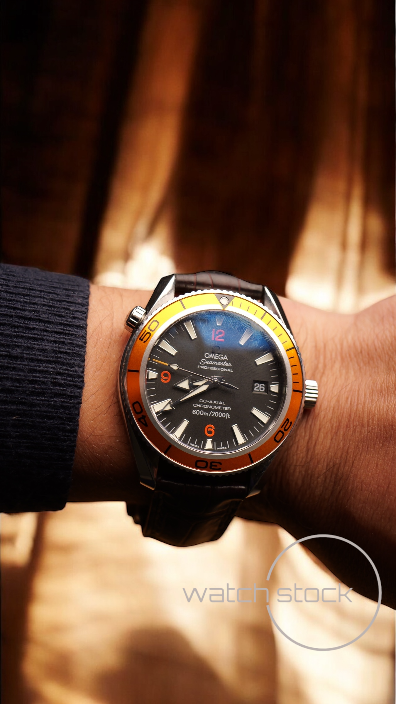 Omega seamaster planet ocean orange co-axial (42mm) Ref.168.1653