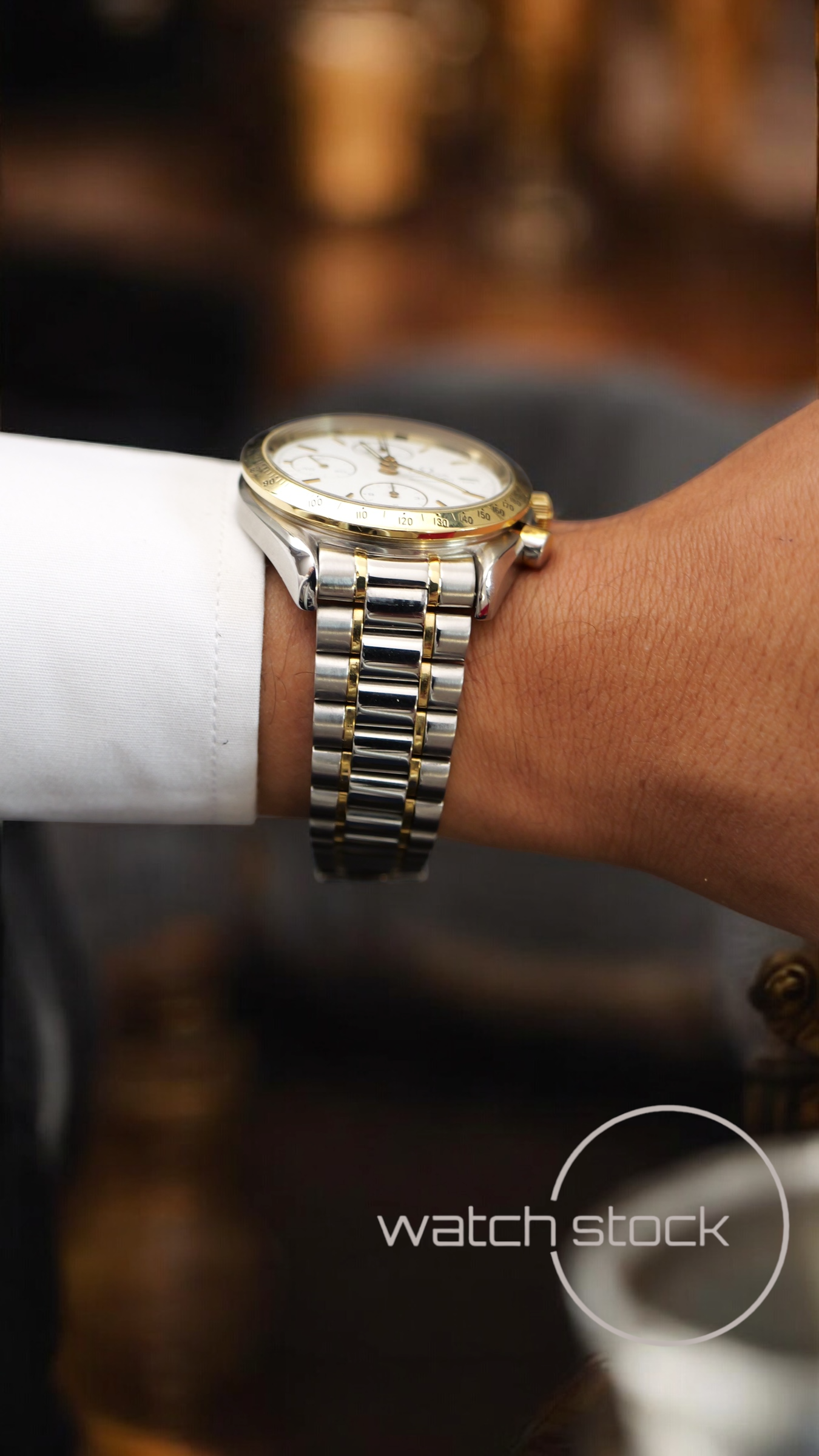 Omega speedmaster date FULL SET (39mm) condizioni eccezionali APPENA REVISIONATO Ref. 175.0043 automatic white dial