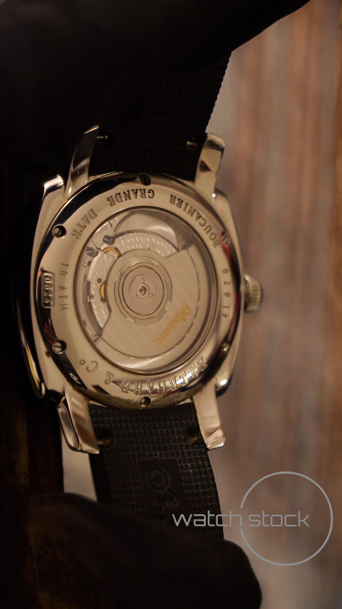 Eberhard & co. Boucaneir grande date ref. 0524 automatic FULL SET 40mm