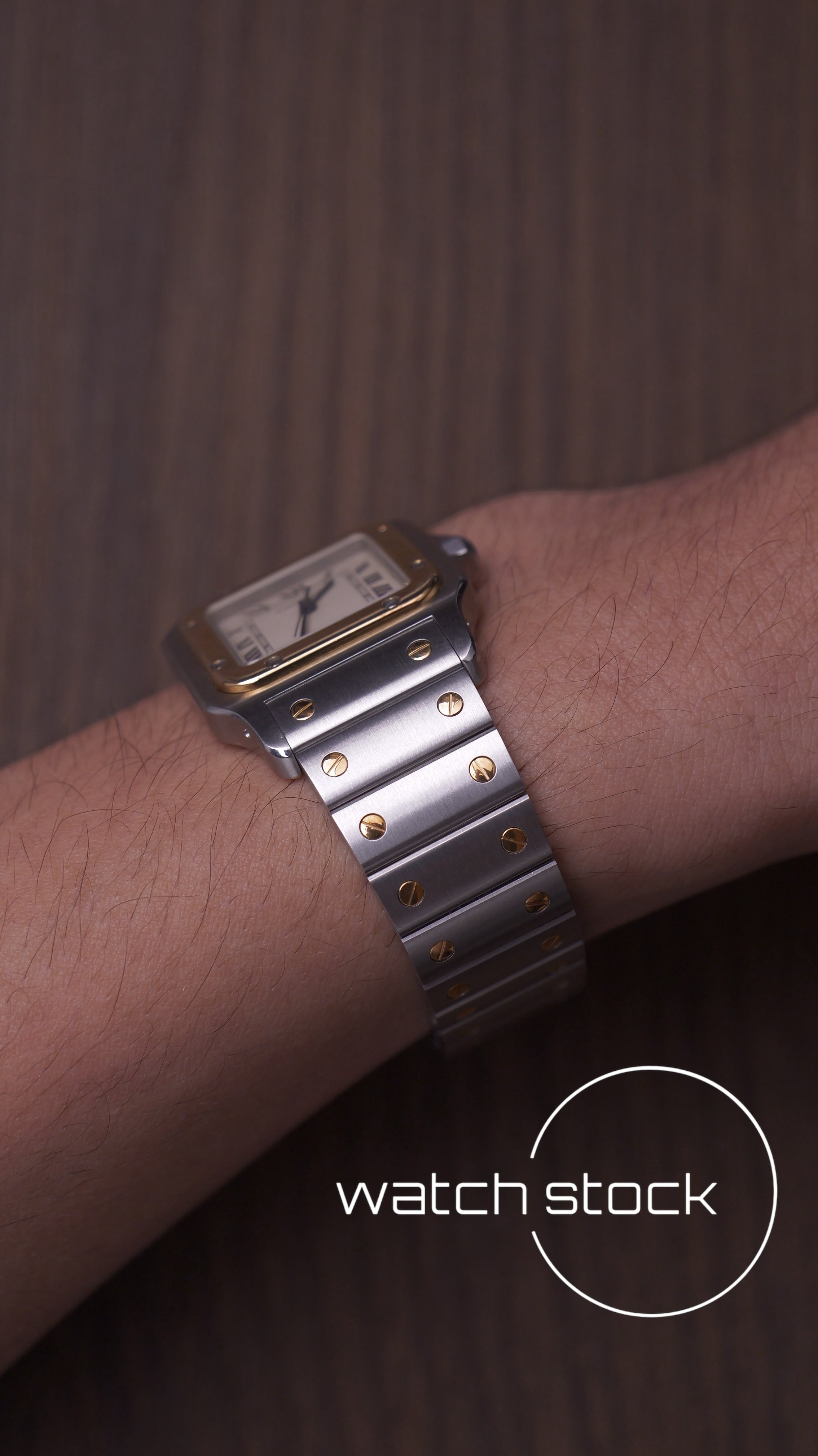 Cartier santos galbee 29x41mm ref.187901 Men size Like new