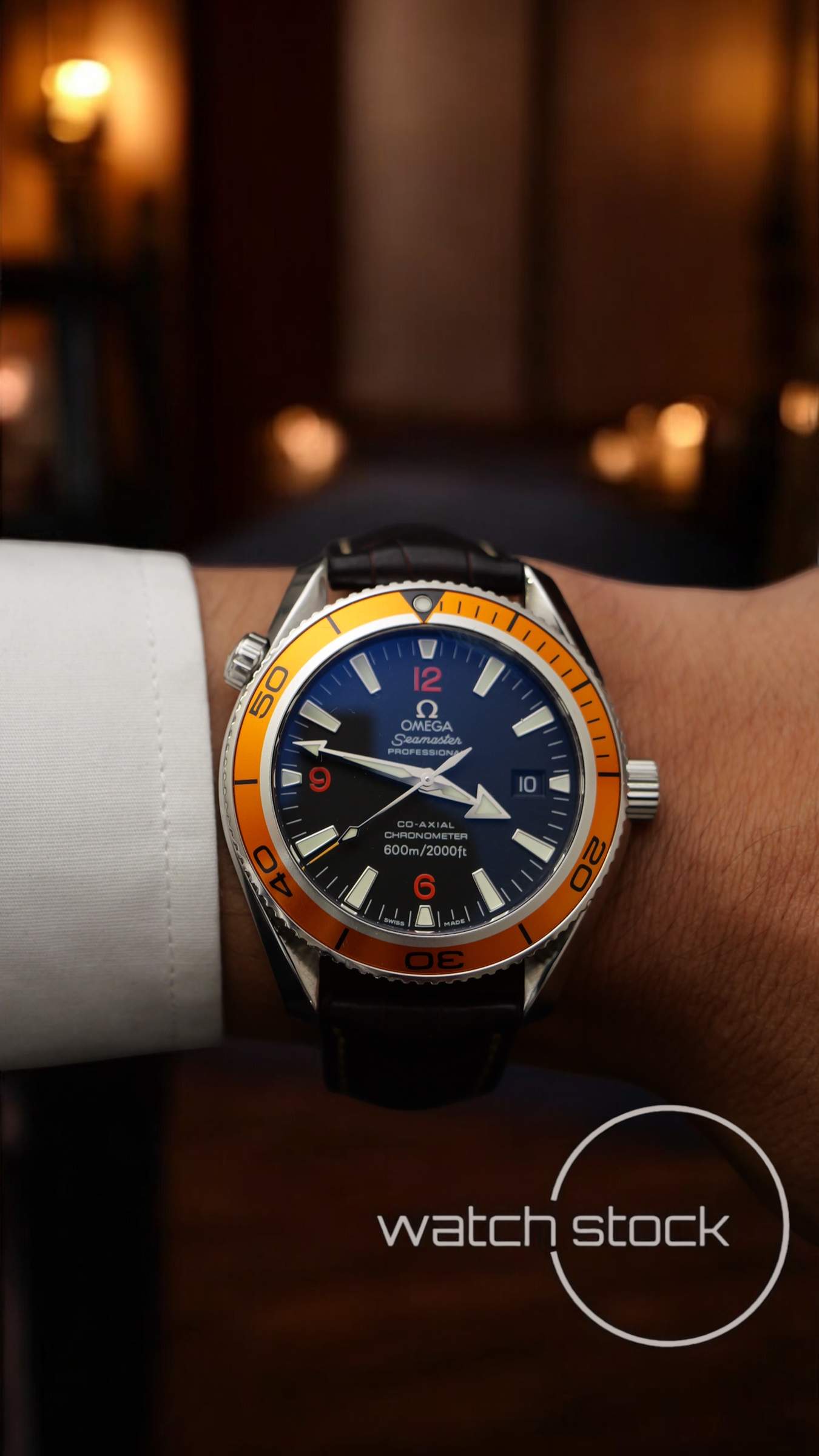 Omega seamaster planet ocean orange co-axial (42mm) Ref.168.1653