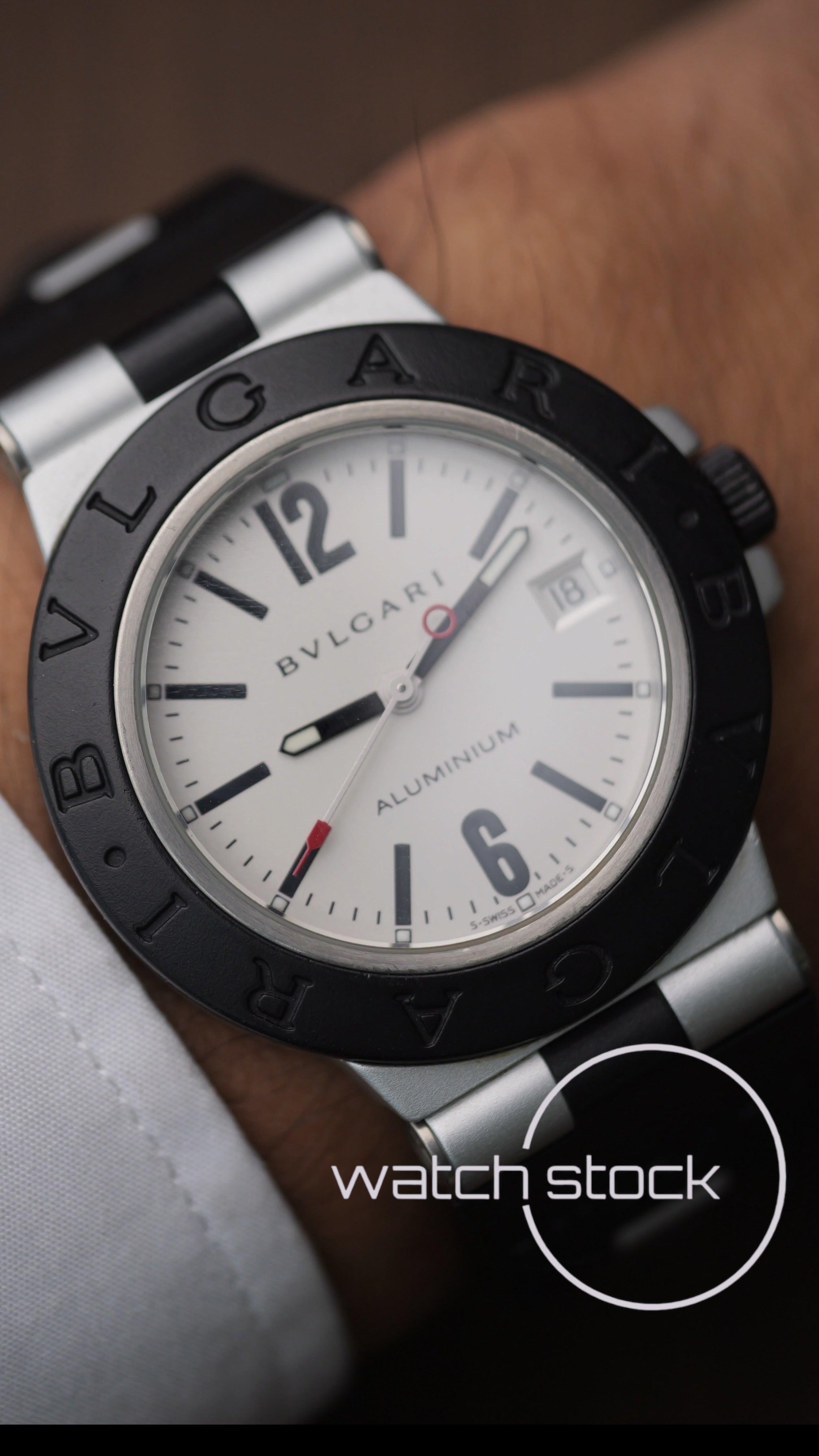 Bulgari Aluminium 38mm Automatic Ref.Al38TA Full Set