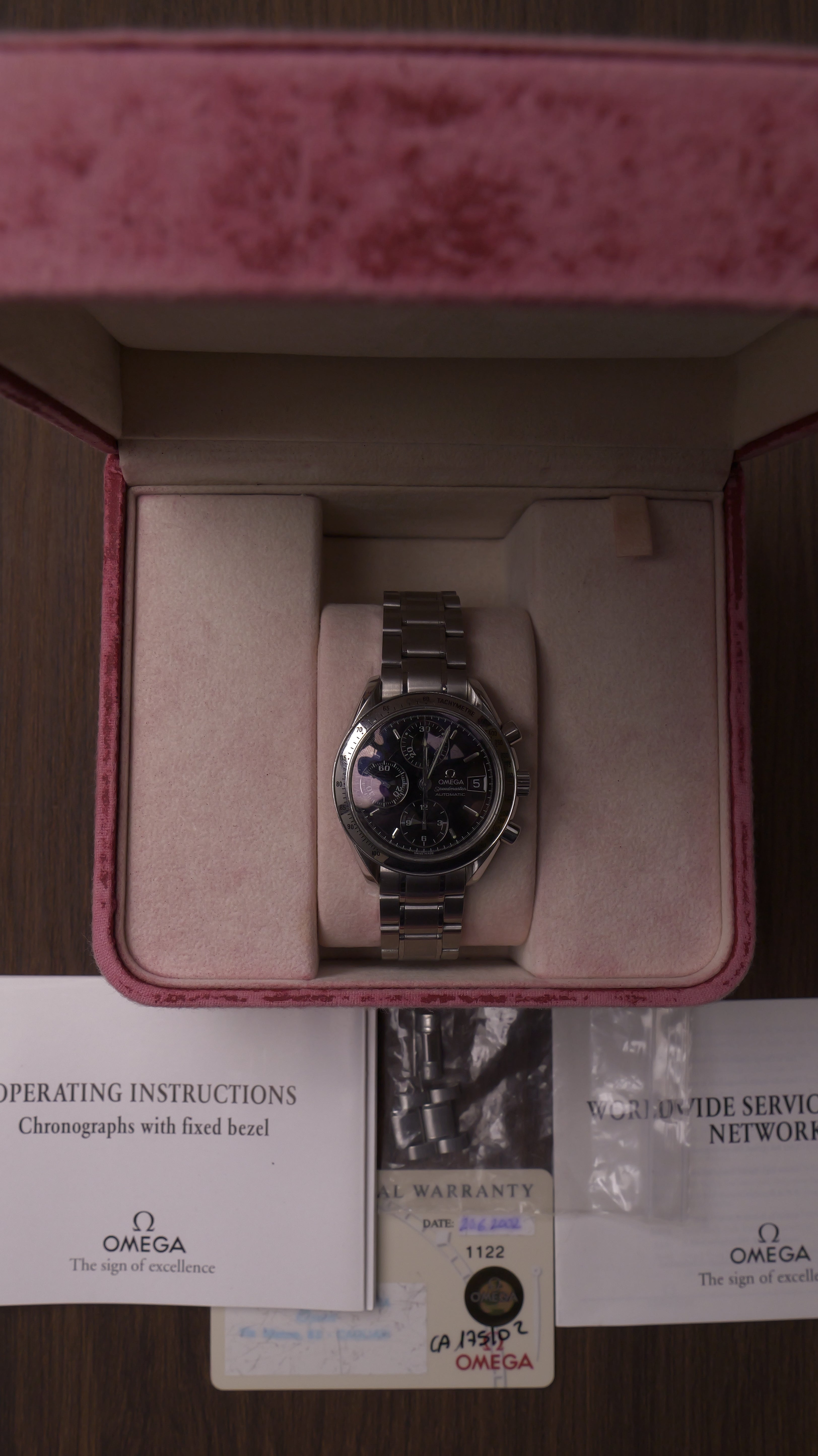 Omega speedmaster date 39mm Ref. 3513.50 FULL SET