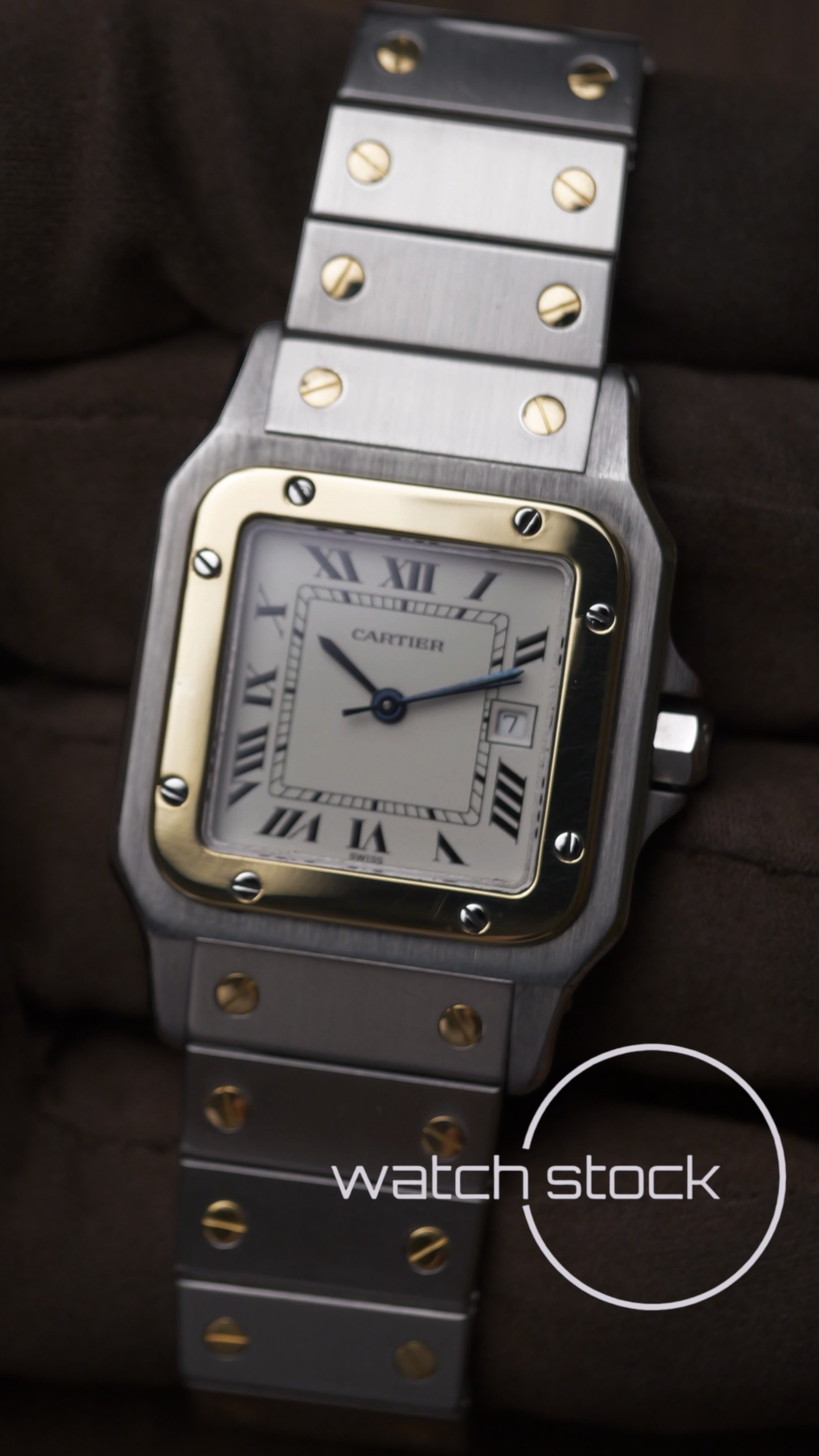 Cartier santos carré ref.2961 Automatic vintage 29x41mm