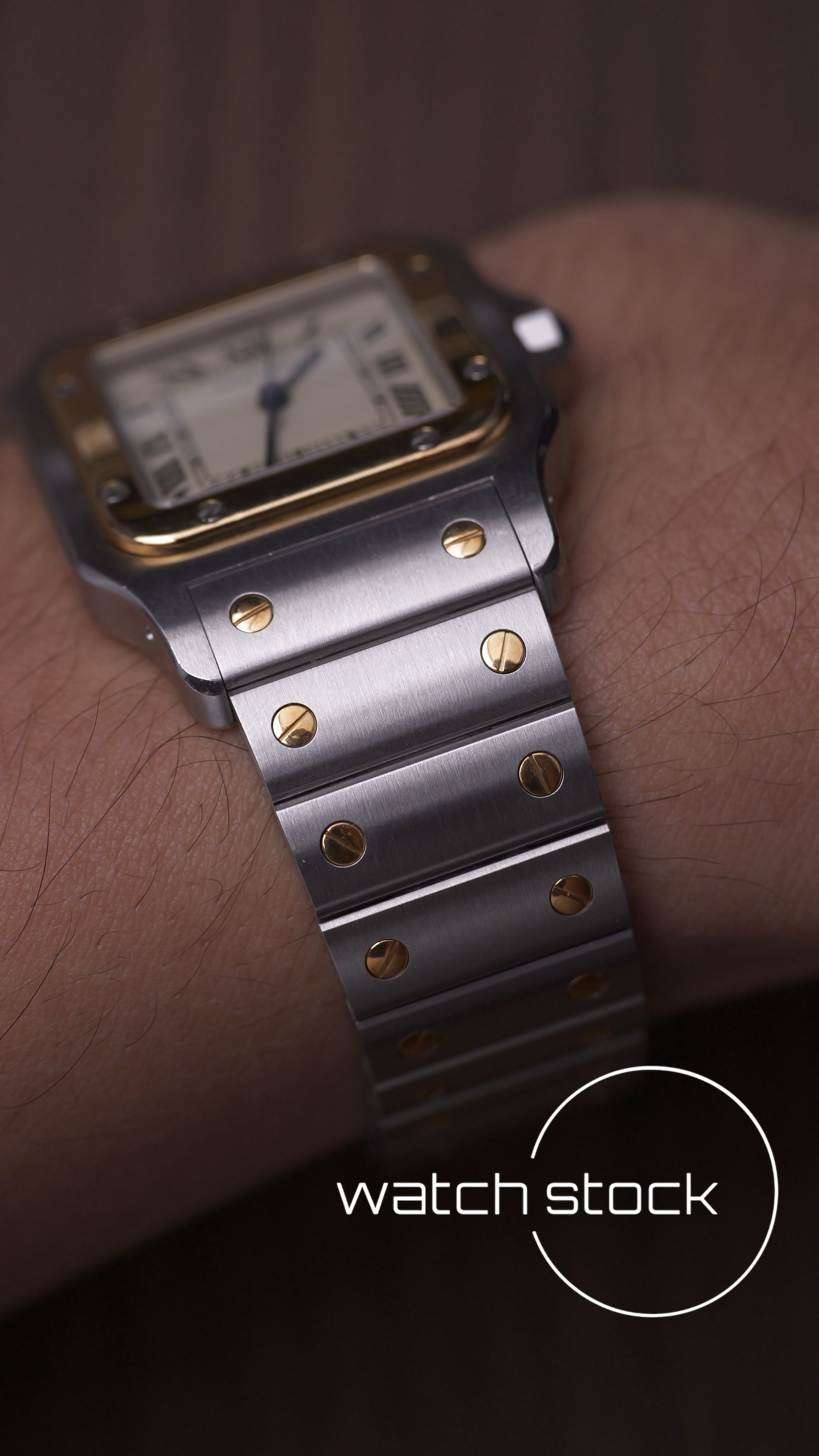 Cartier santos galbee 29x41mm ref.187901 Men size Like new