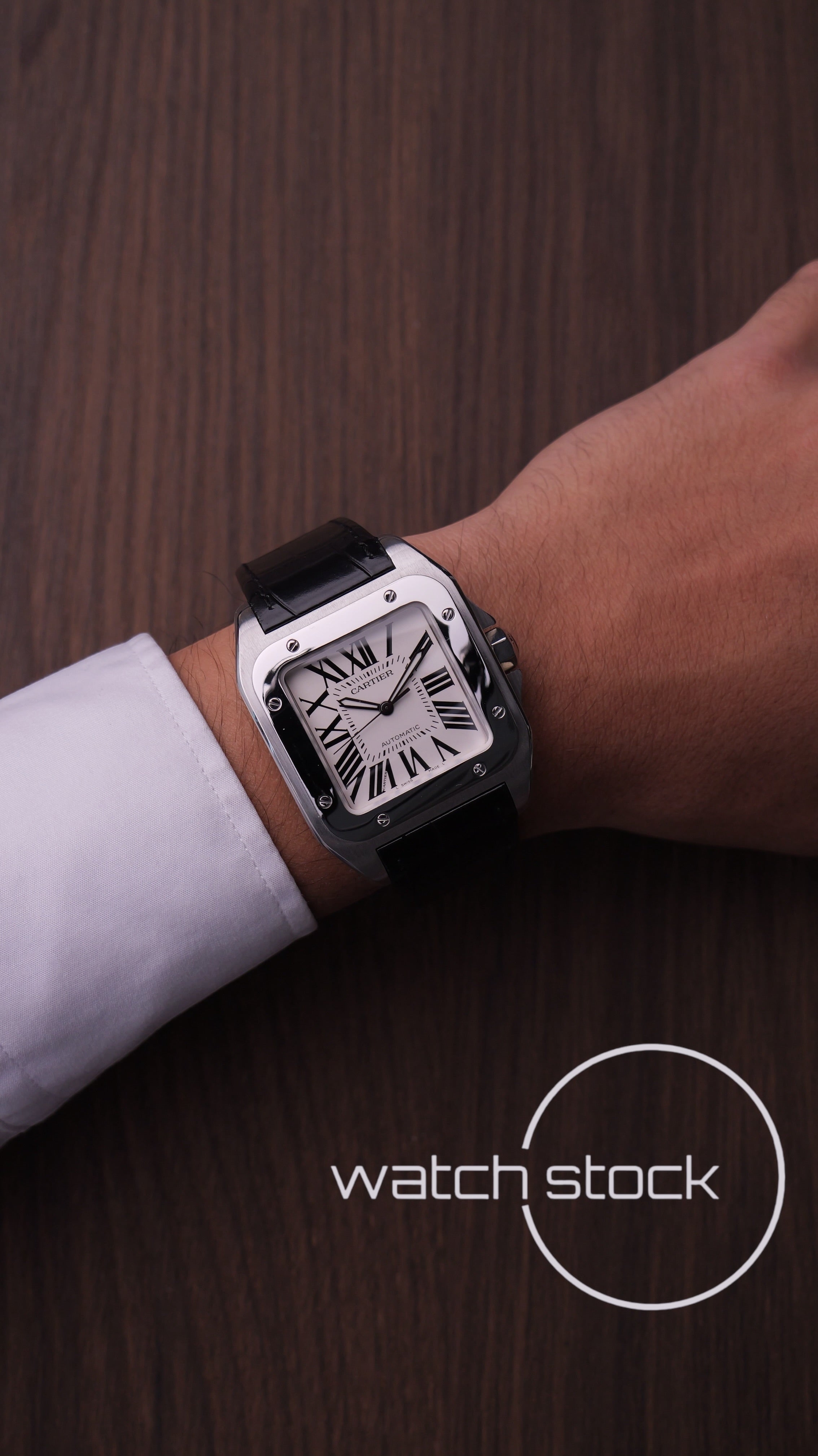 Cartier santos 100 XL Full set ref.2656 Automatic 38×51mm